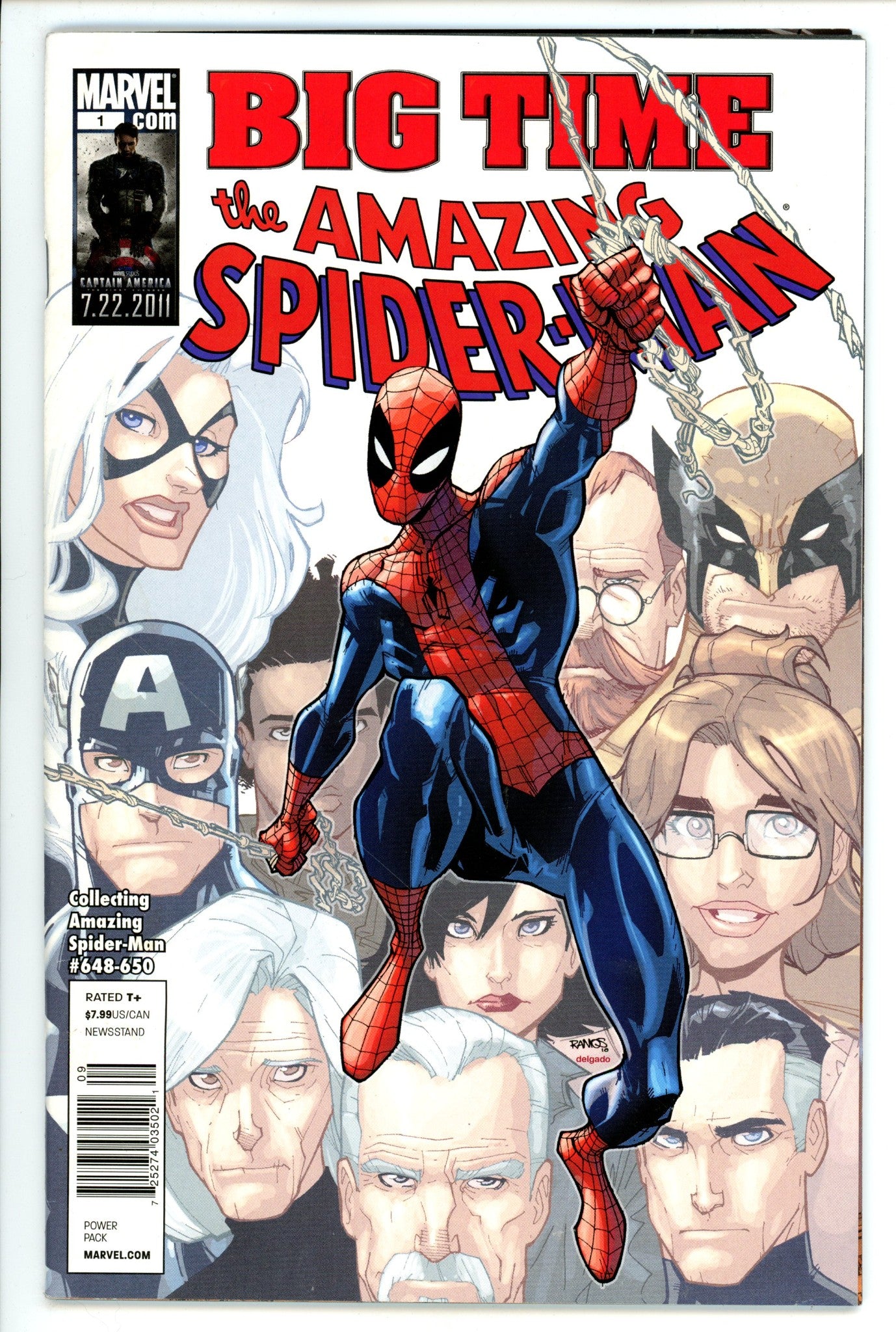 Amazing Spider-Man: Big Time 1 VG (4.0) (2011) Newsstand 