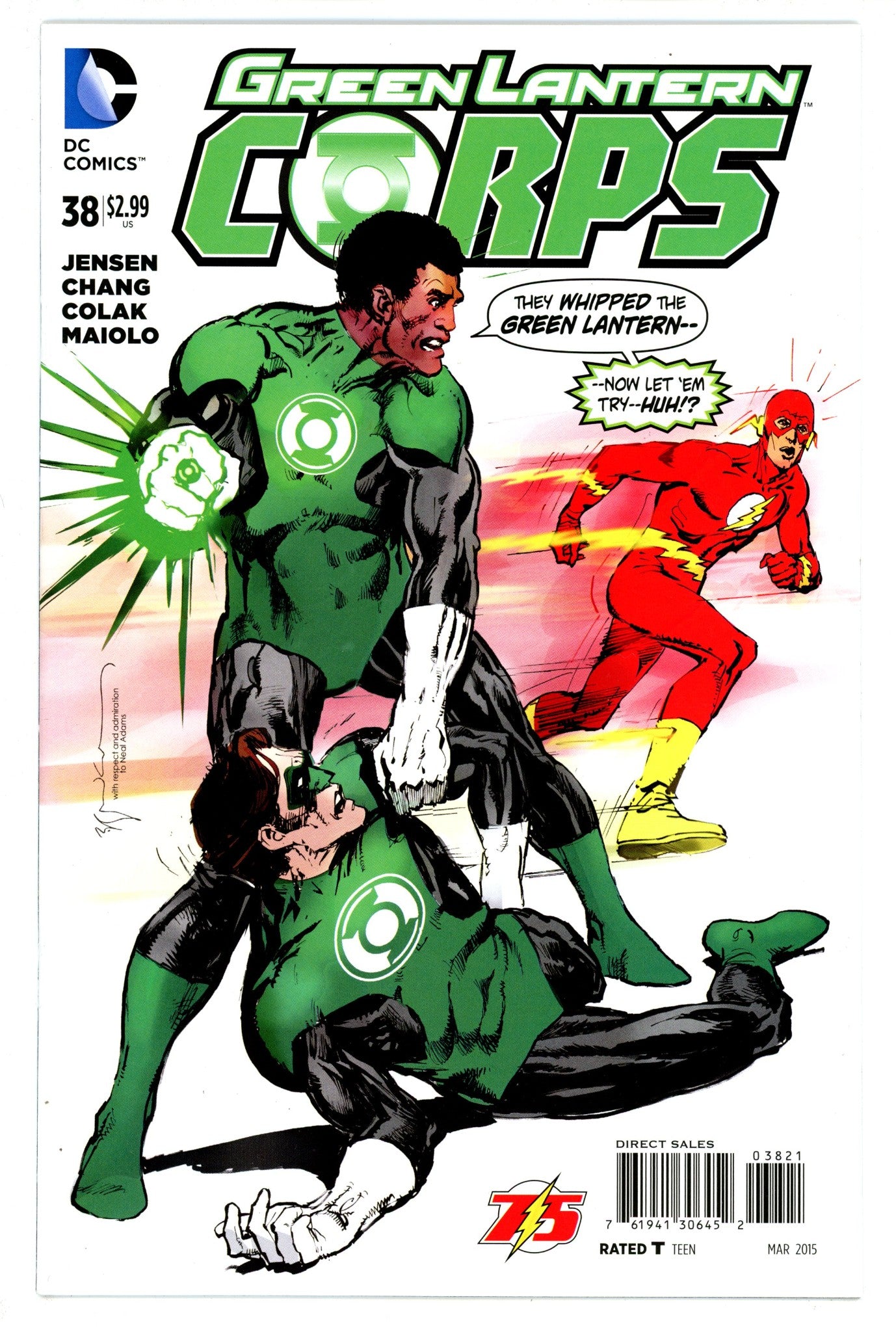 Green Lantern Corps Vol 2 38 High Grade (2015) Sienkiewicz Variant 