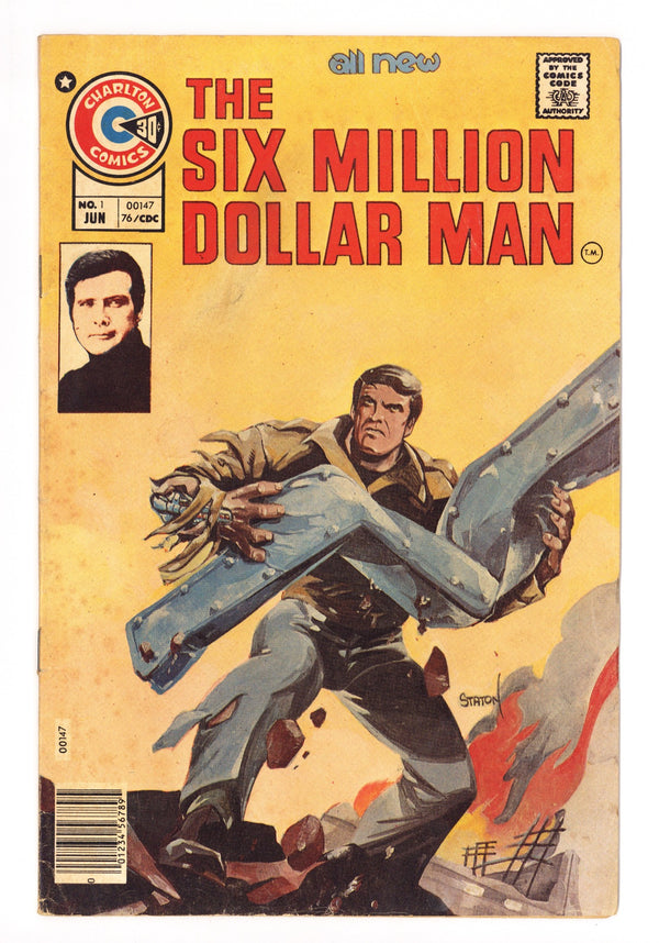 The Six Million Dollar Man 1 VG+ (4.5) (1976)