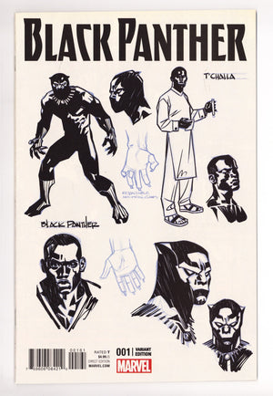 Black Panther Vol 6 1 VF/NM (9.0) (2016) Stelfreeze Design Incentive Variant