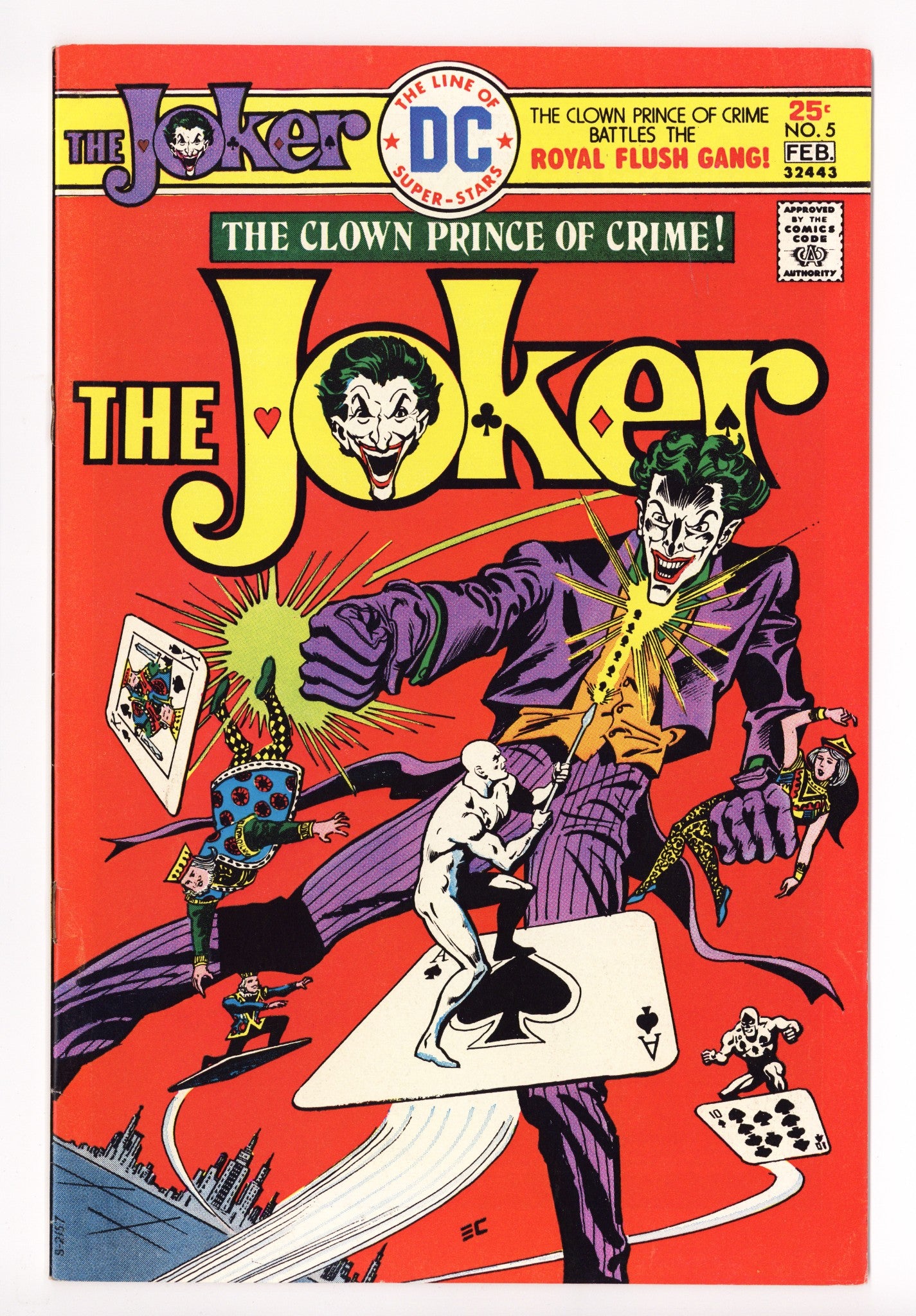 The Joker Vol 1 5 VF (8.0) (1976) 