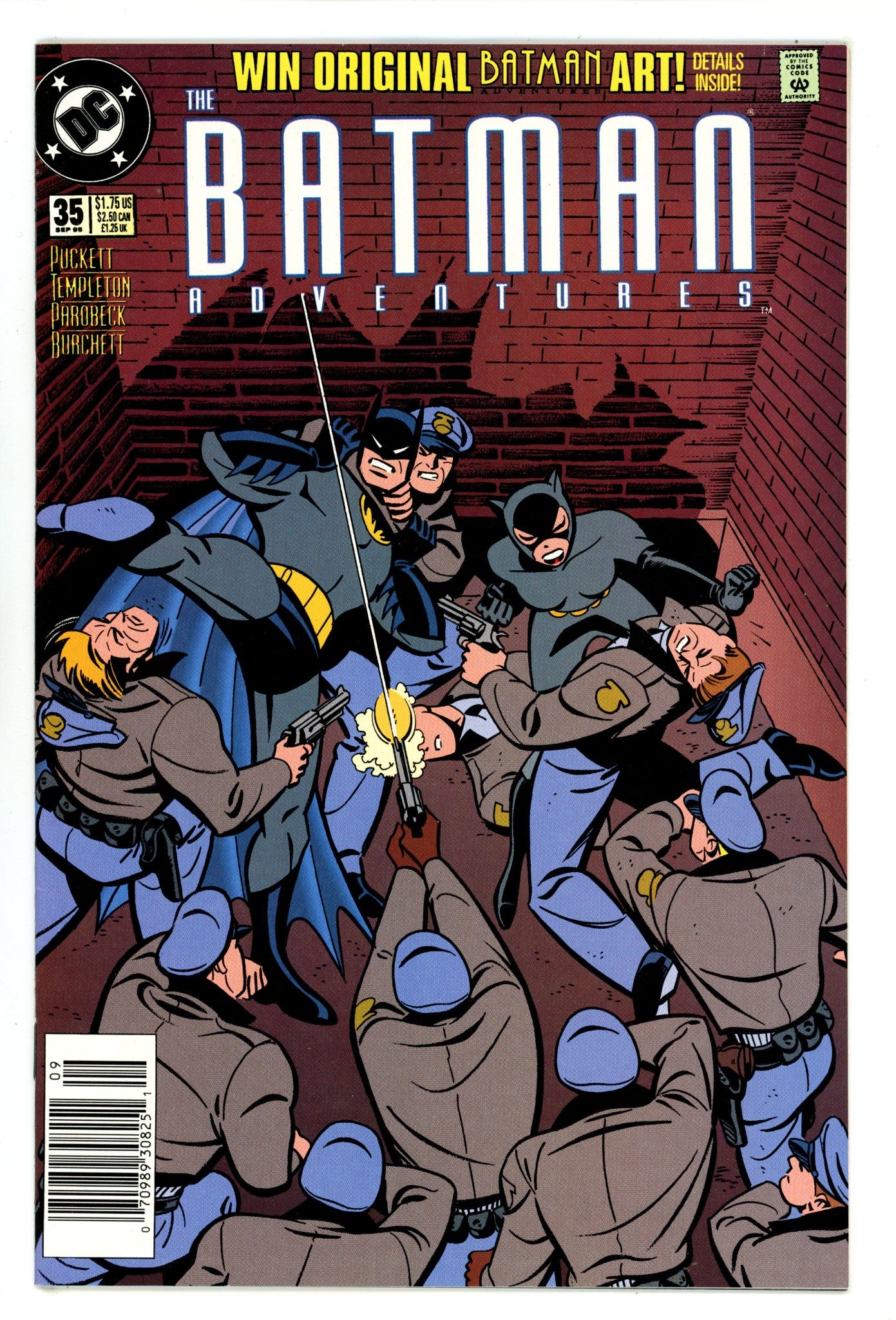 The Batman Adventures Vol 1 35 VF+ (8.5) (1995) Newsstand 