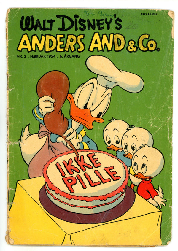 Anders And & Co. 2/1954 FR/GD (1.5) (1954)