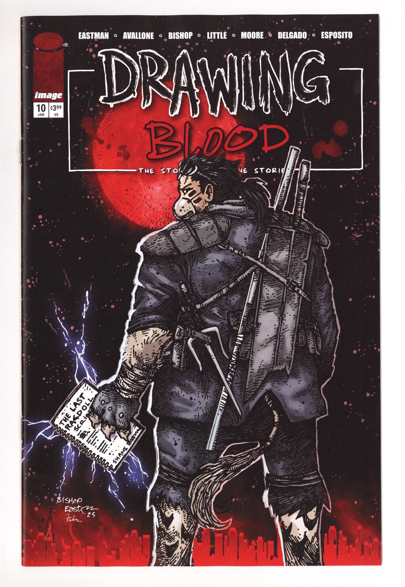 Drawing Blood 10 Bishop Homage Variant (2026)