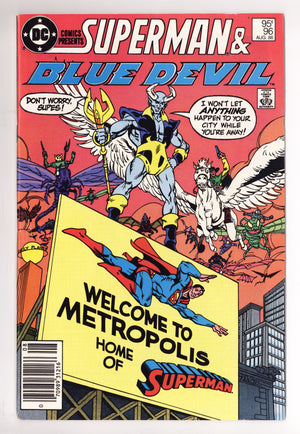 DC Comics Presents Vol 1 96 FN+ (6.5) (1986) Canadian Price Variant