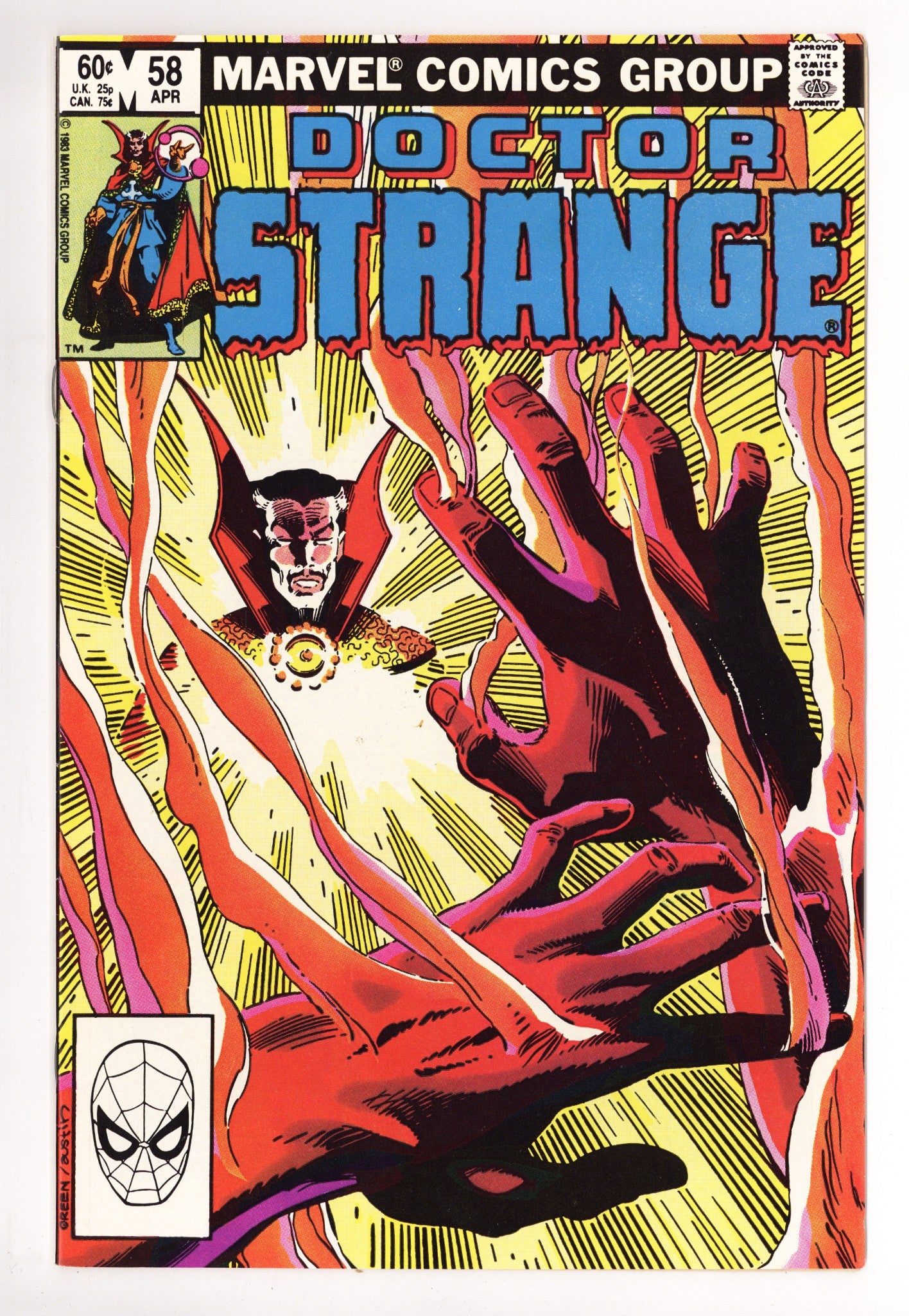 Doctor Strange Vol 2 58 Mid Grade (1983) 
