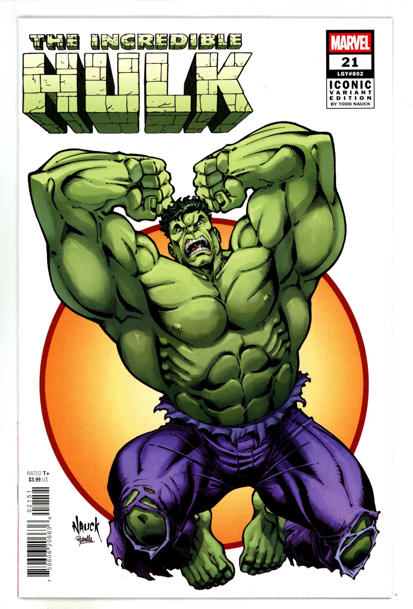 Incredible Hulk Vol 4 21 Nauck Variant (2025)