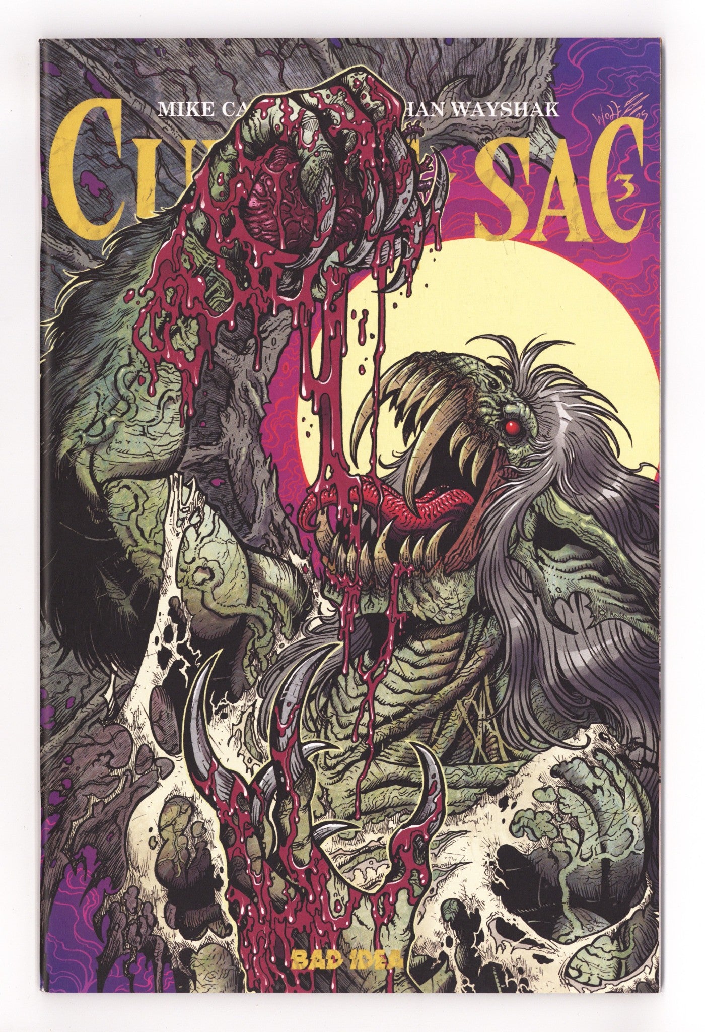 Cul De Sac 3 Wolf B&W Incentive NM- (2025)