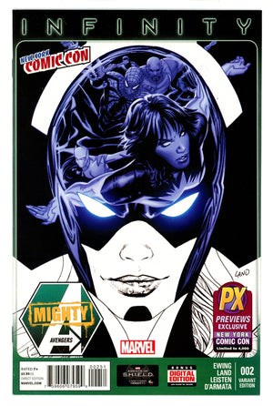 Mighty Avengers Vol 2 2 Mid Grade (2013) Land Exclusive Variant