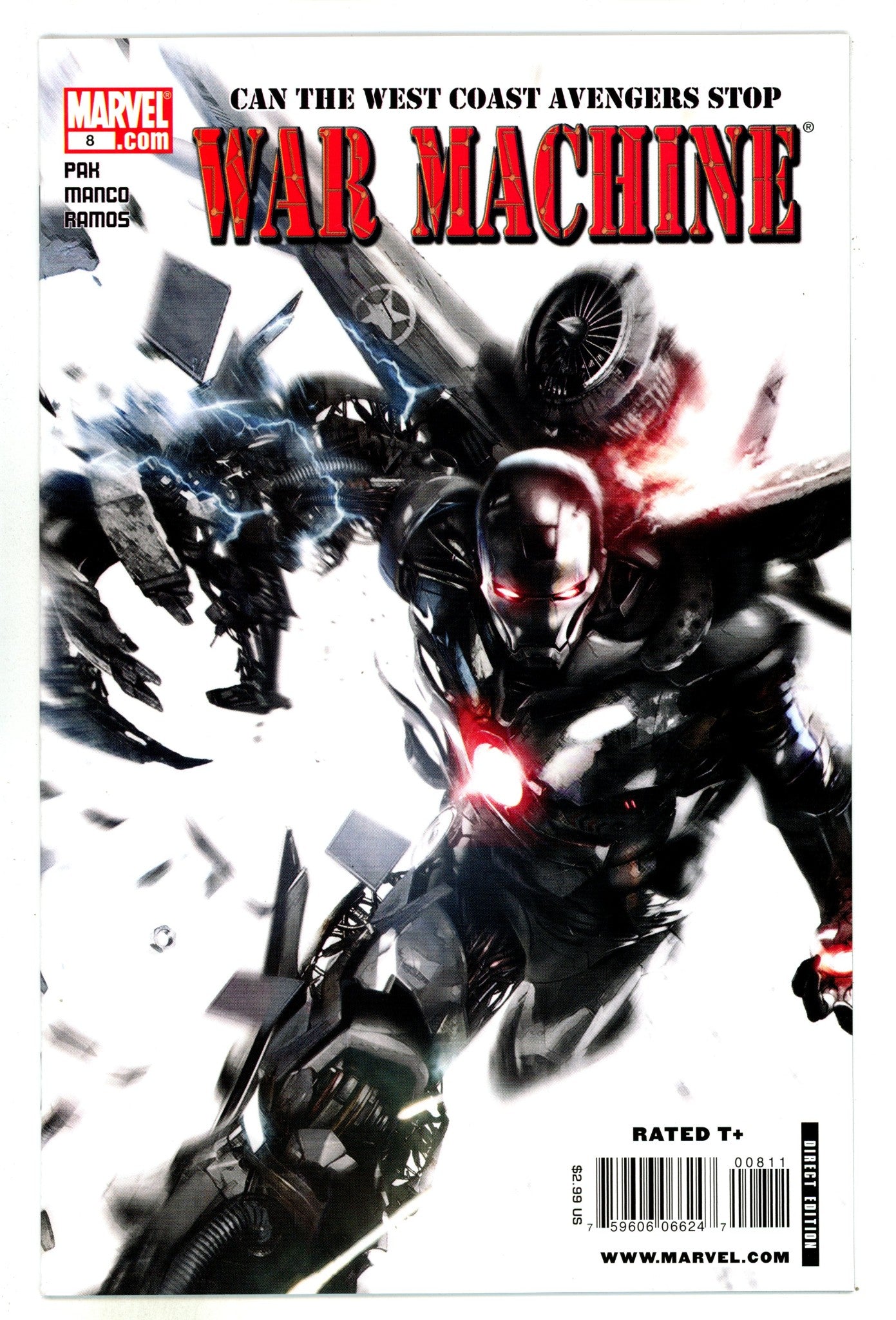 War Machine Vol 2 8 High Grade (2009) 