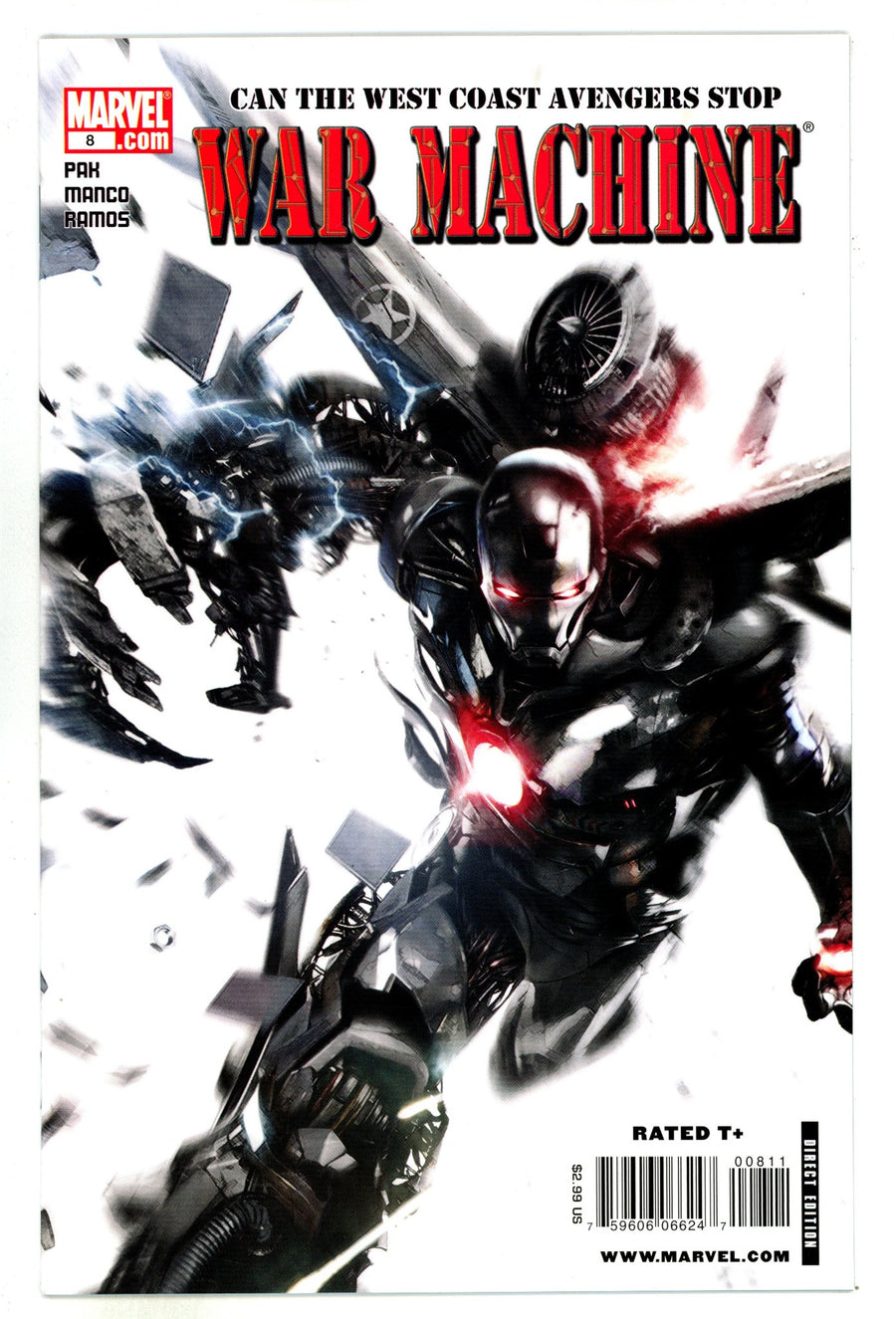War Machine Vol 2 8 High Grade (2009) 