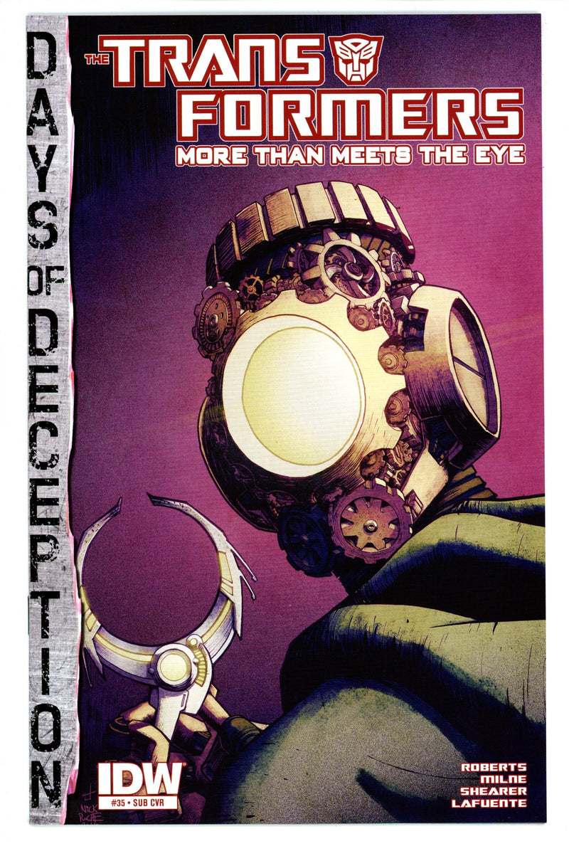 The Transformers: More Than Meets the Eye 35 High Grade (2014) Roche Variant 