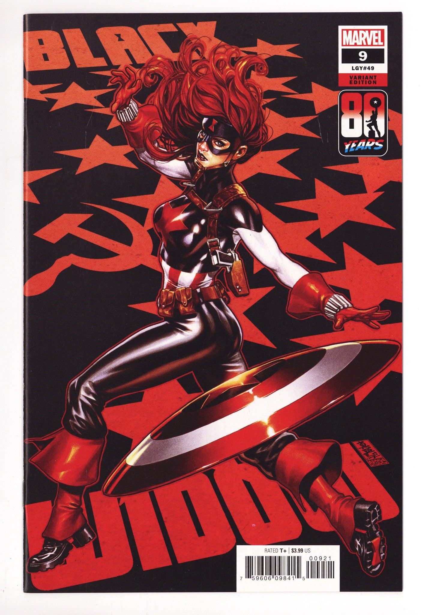 Black Widow Vol 9 9 (49) High Grade (2021) Brooks Variant 