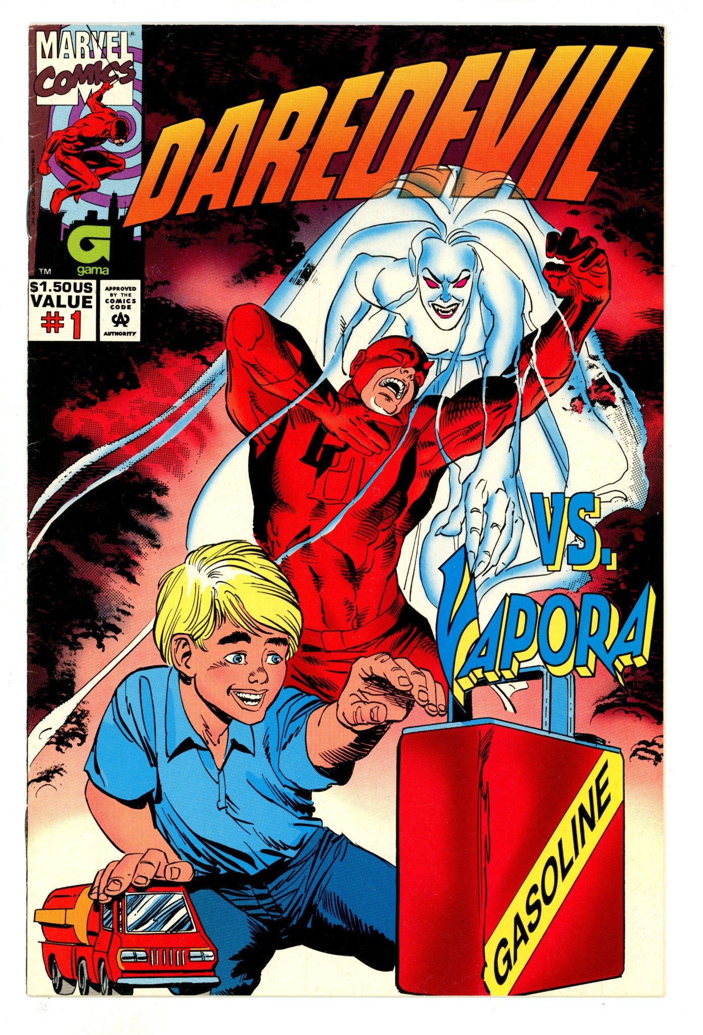 Daredevil vs. Vapora 1 Mid Grade (1993) 