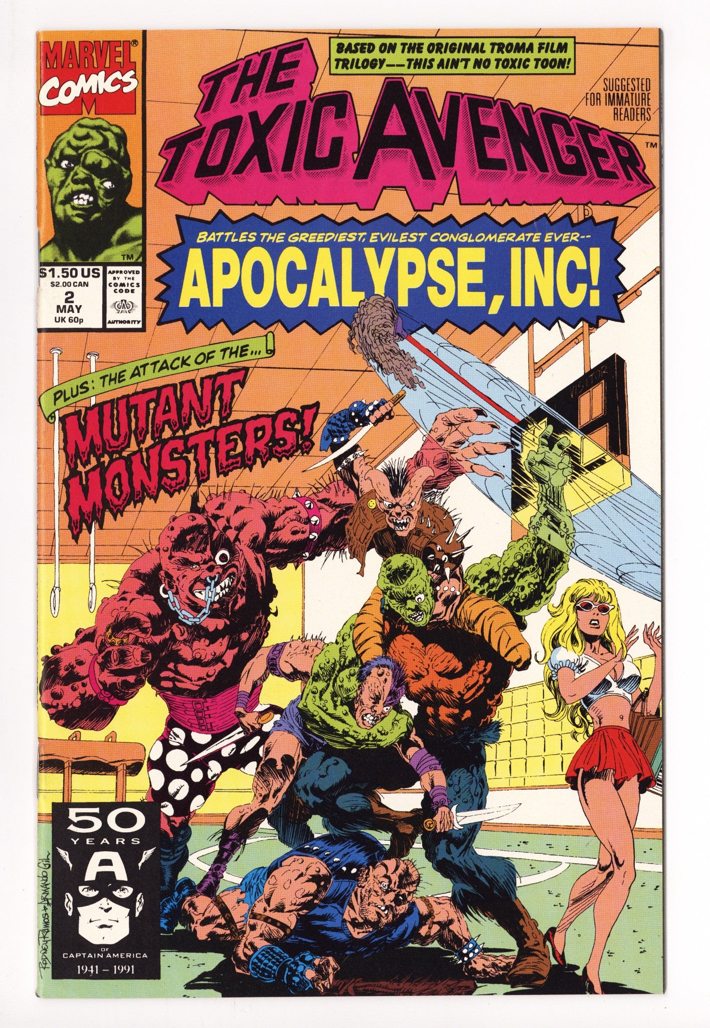 Toxic Avenger 2 High Grade (1991) 