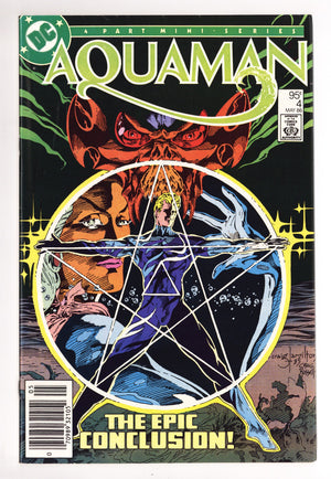 Aquaman Vol 2 4 VF/NM (9.0) (1986) Canadian Price Variant