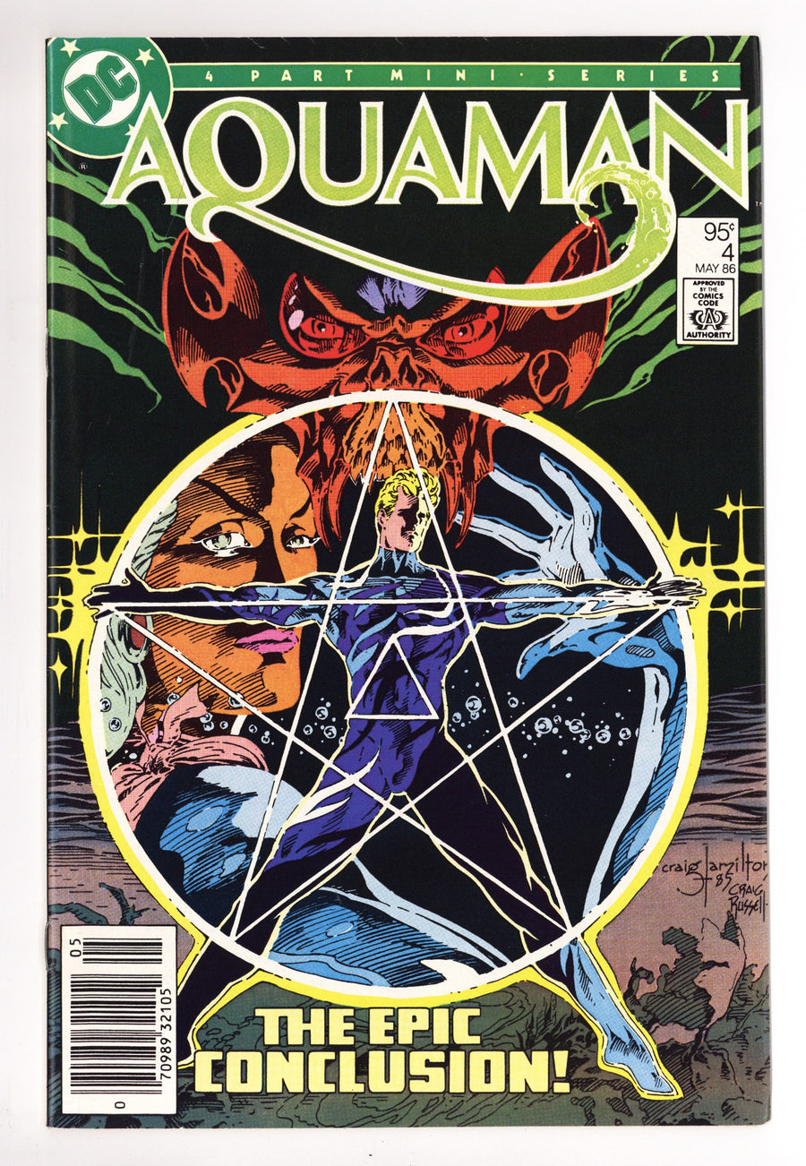 Aquaman Vol 2 4 VF/NM (9.0) (1986) Canadian Price Variant 