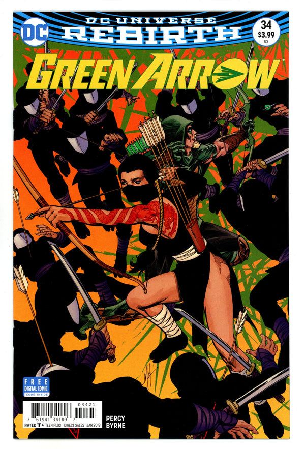 Green Arrow Vol 6 34 High Grade (2018) Grell Variant