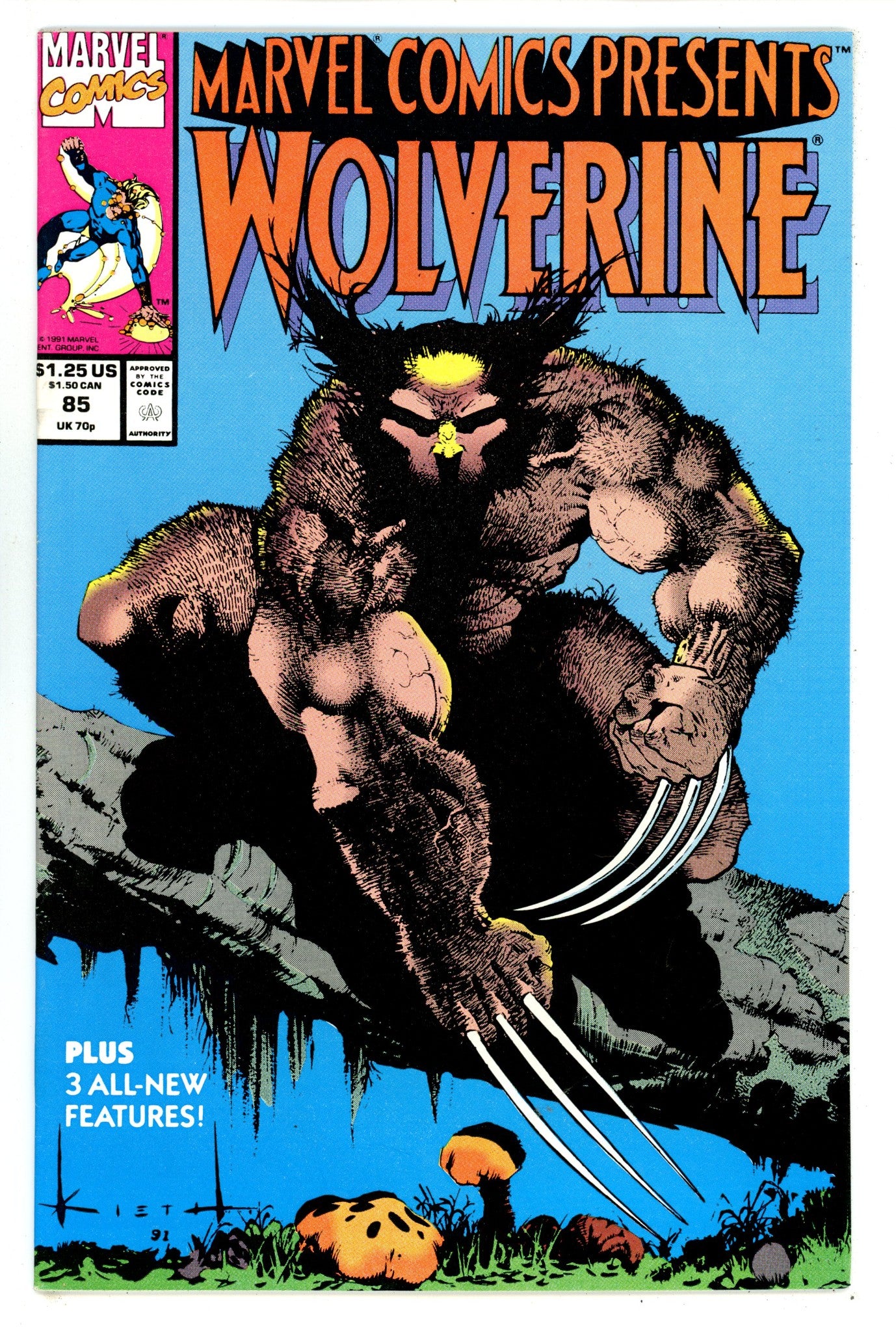 Marvel Comics Presents Vol 1 85 VF- (7.5) (1991) 
