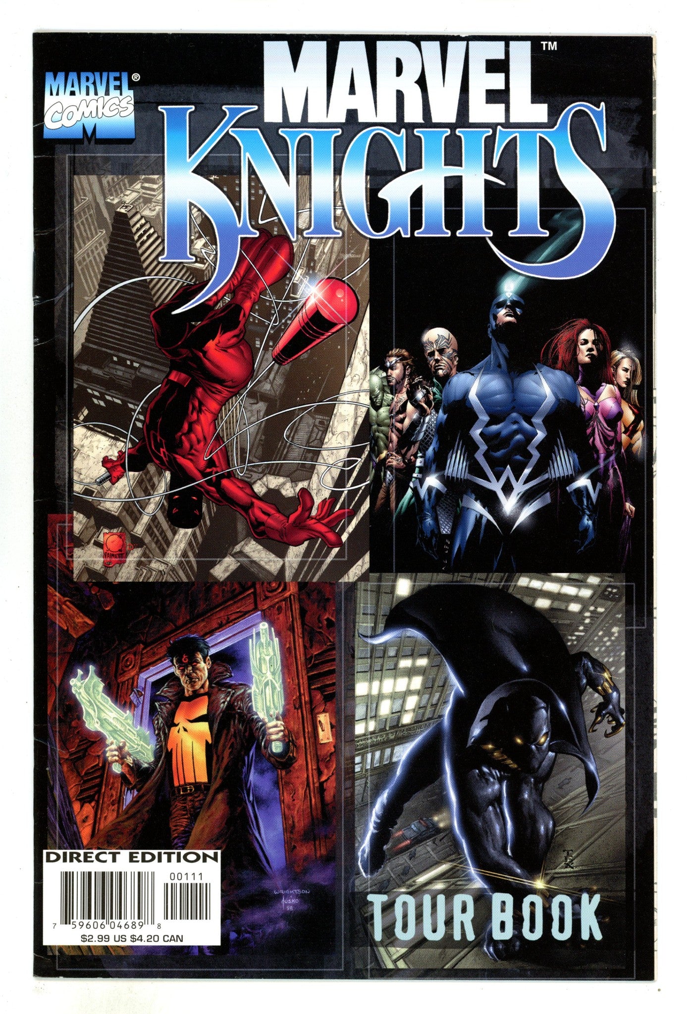 Marvel Knights Tour Book 1 Low Grade (1998) 