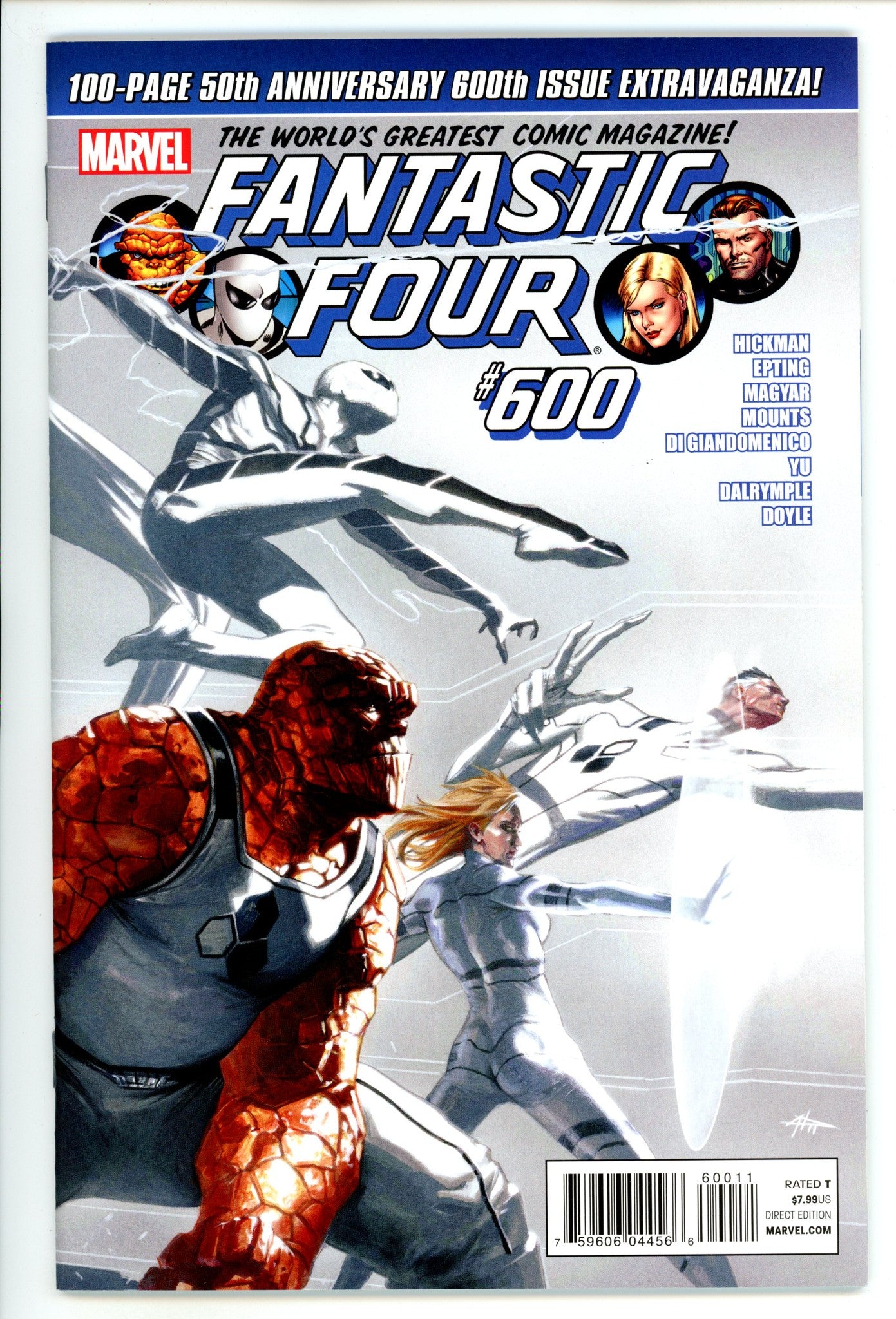 Fantastic Four Vol 3 600 High Grade (2012) 