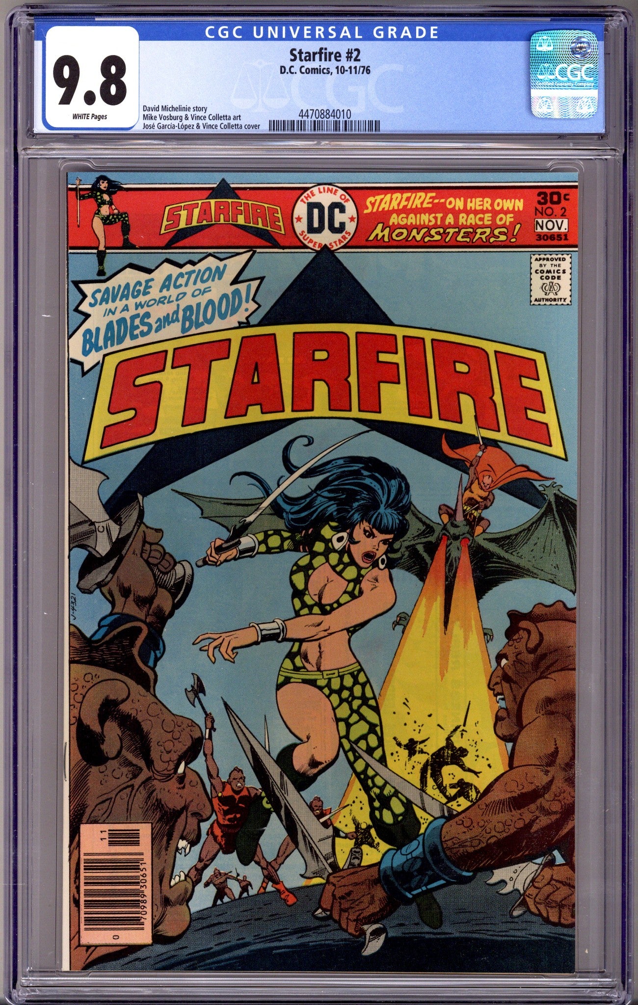 Starfire Vol 1 2 CGC 9.8 (NM/M) (1976)