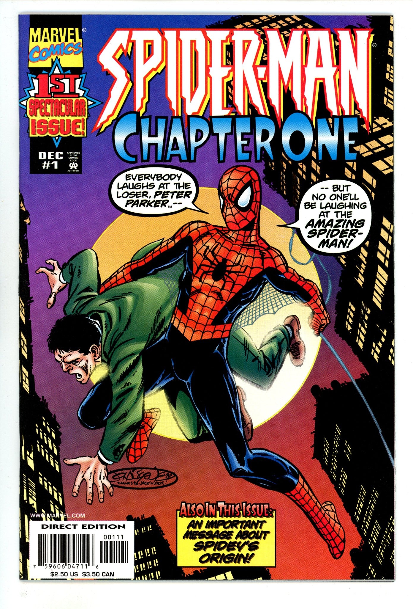 Spider-Man: Chapter One 1 High Grade (1998) 