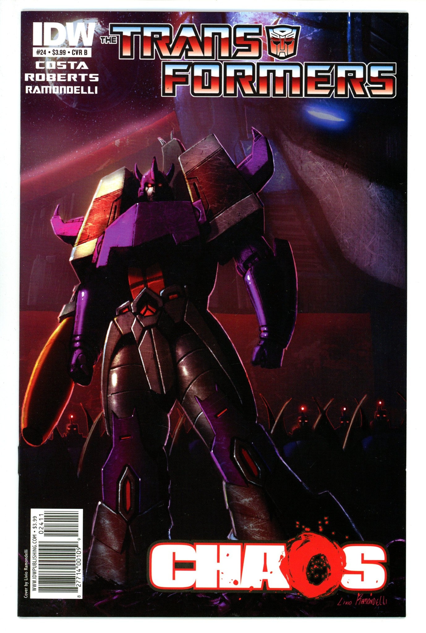 The Transformers 24 Mid Grade (2011) Ramondelli Variant 