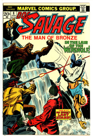 Doc Savage 8 VF (1974)