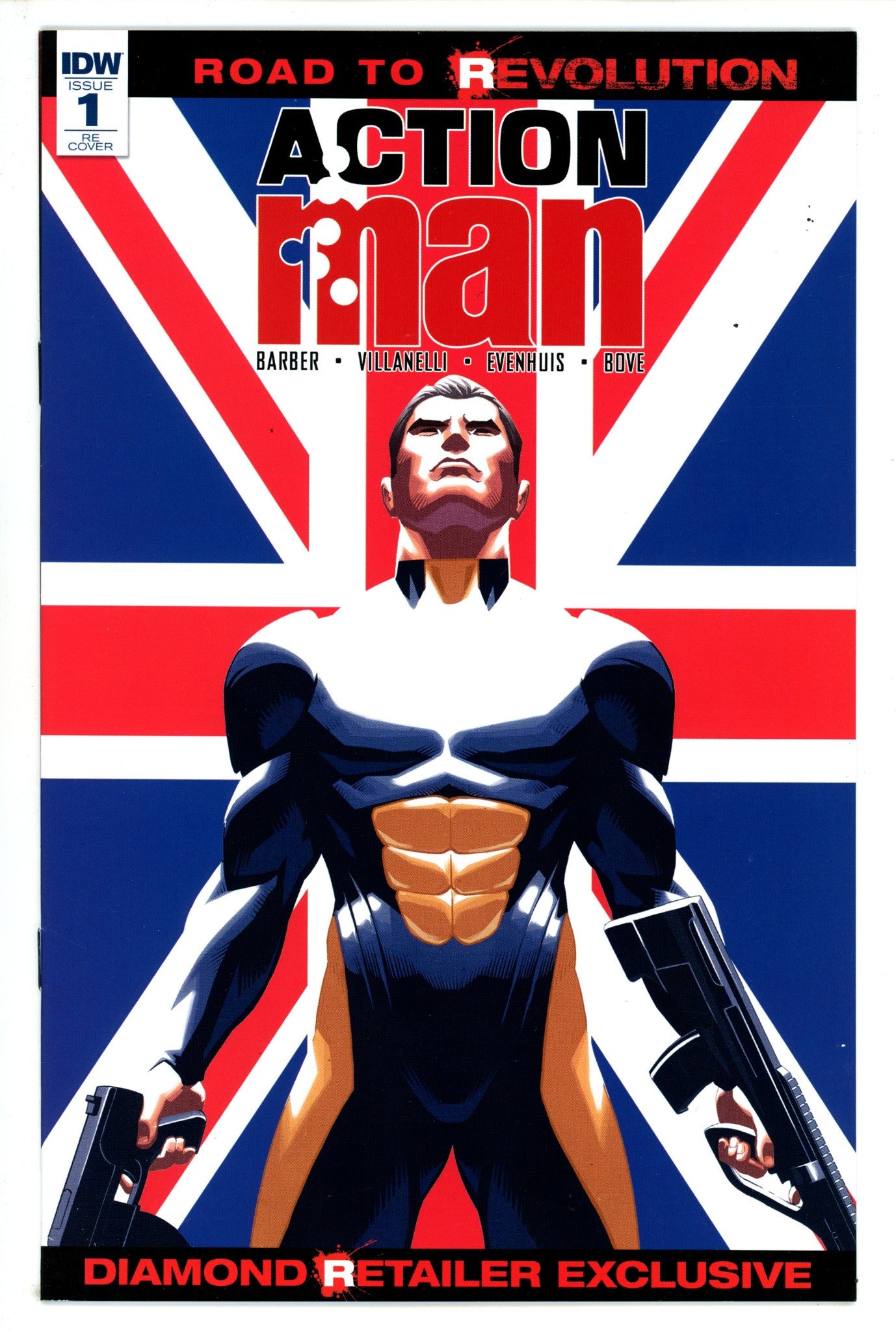 Action Man 1 Mid Grade (2016) Evenhius Exclusive Variant 