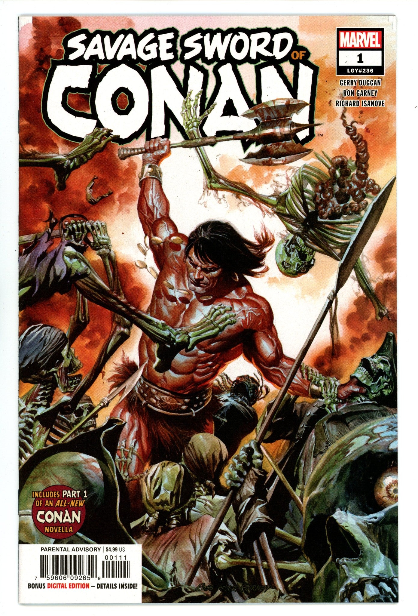 Savage Sword of Conan Vol 2 1 (236) High Grade (2019) 