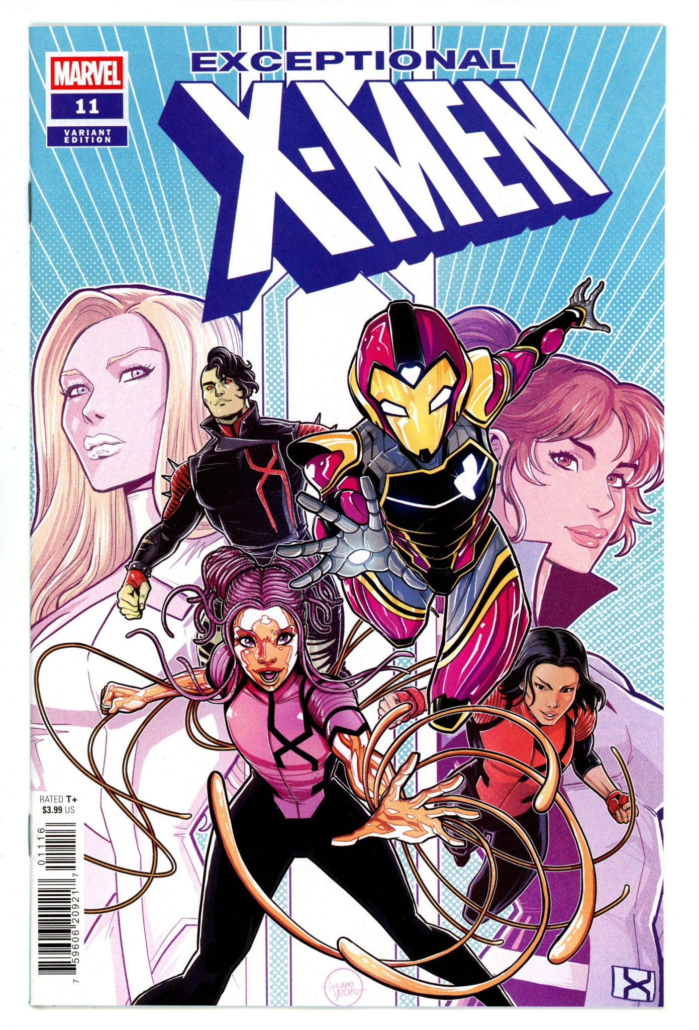 Exceptional X-Men 11 Vecchio Incentive Variant NM (2025)