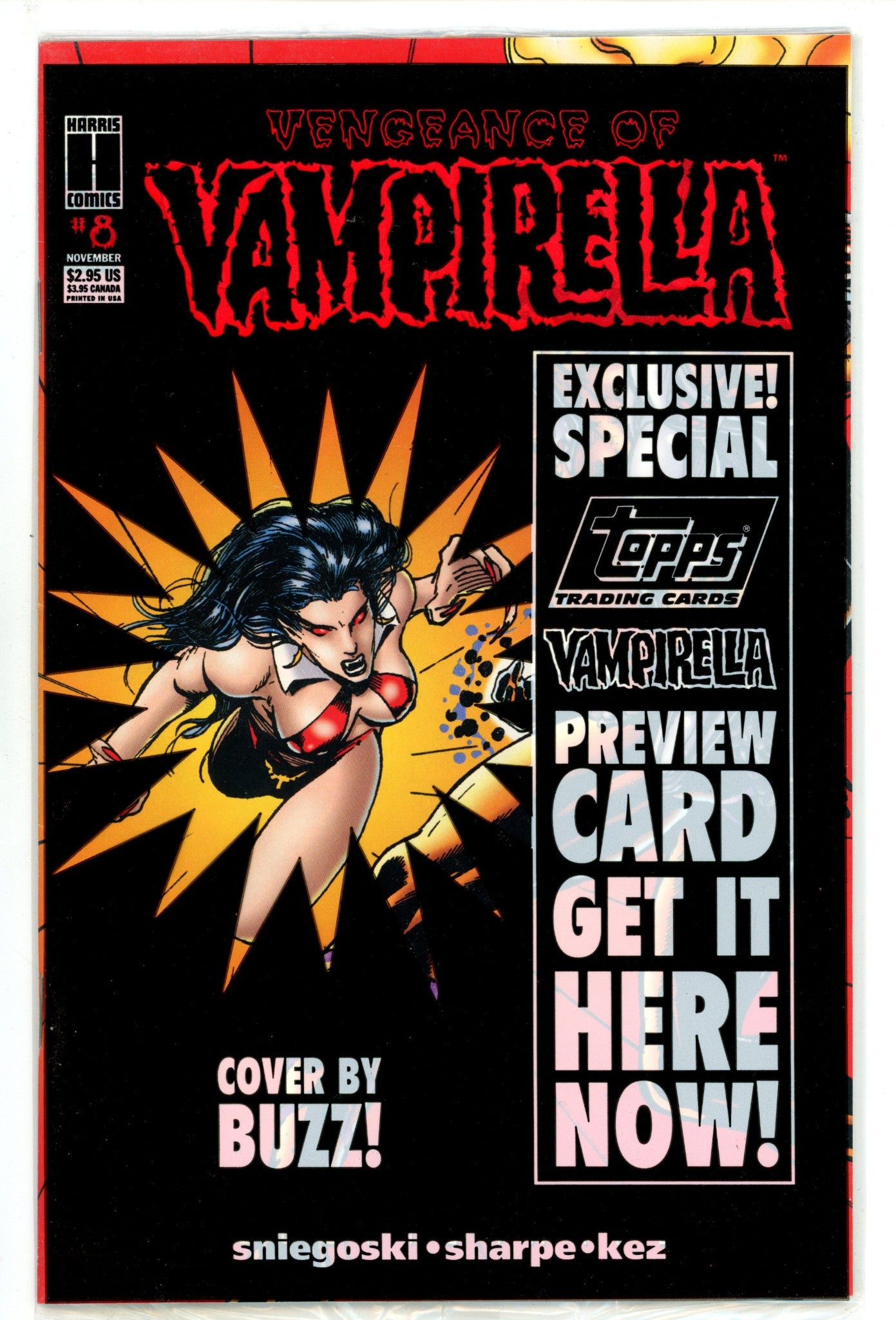 Vengeance of Vampirella Vol 1 8  New, Sealed   (1994)        