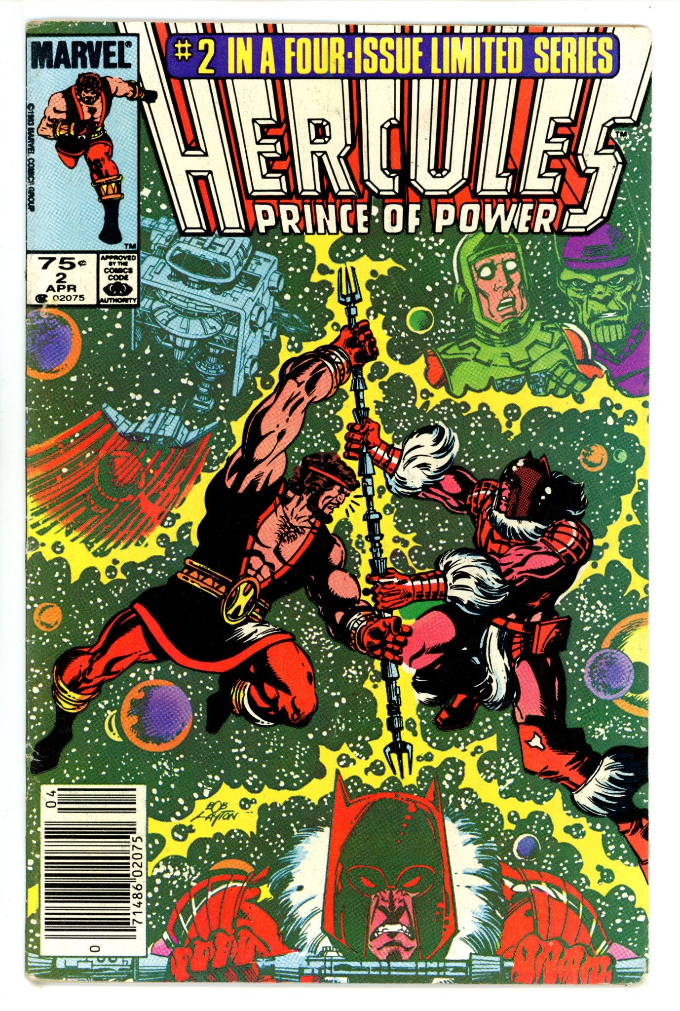 Hercules Vol 2 2 Canadian Variant VG- (1984)