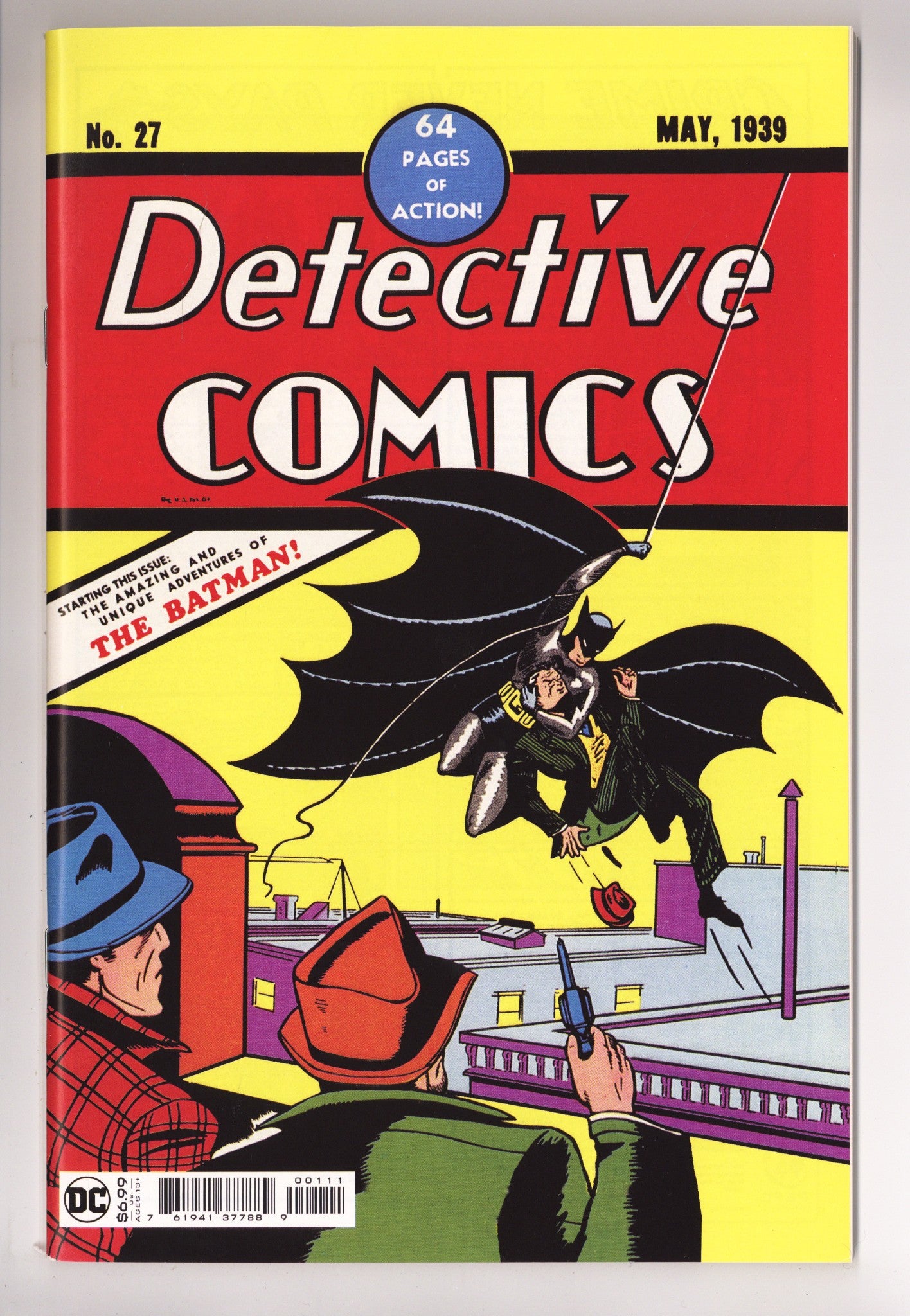 Detective Comics 27 (Facsimile Edition)   [nn]  High Grade   (2022)        