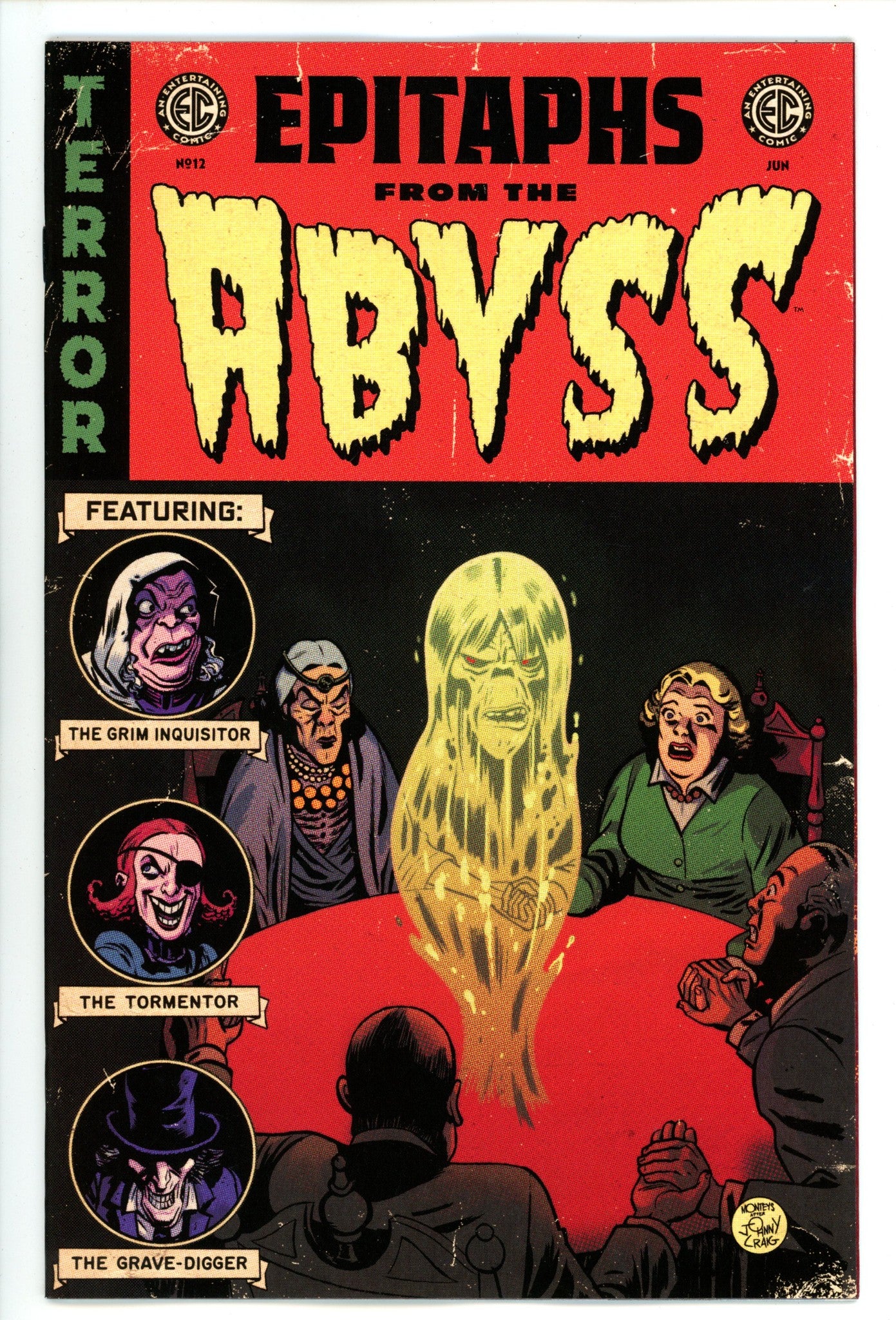EC Epitaphs From The Abyss 12 Monteys Homage Incentive Variant NM+ (2025)