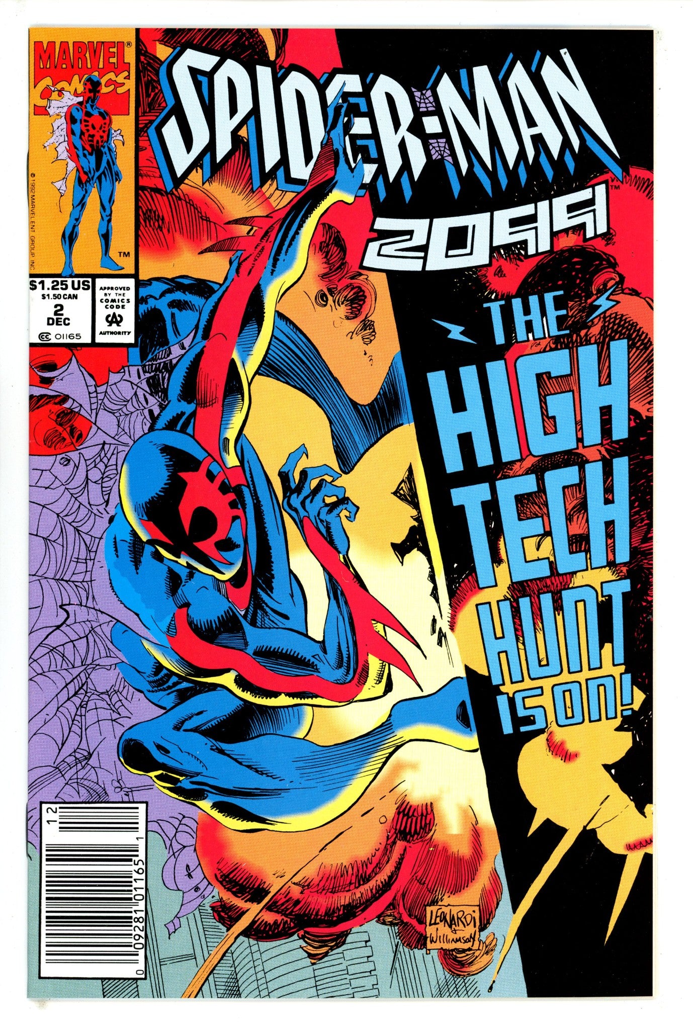 Spider-Man 2099 Vol 1 2 Newsstand NM- (1992)