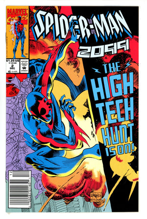 Spider-Man 2099 Vol 1 2 Newsstand NM- (1992)