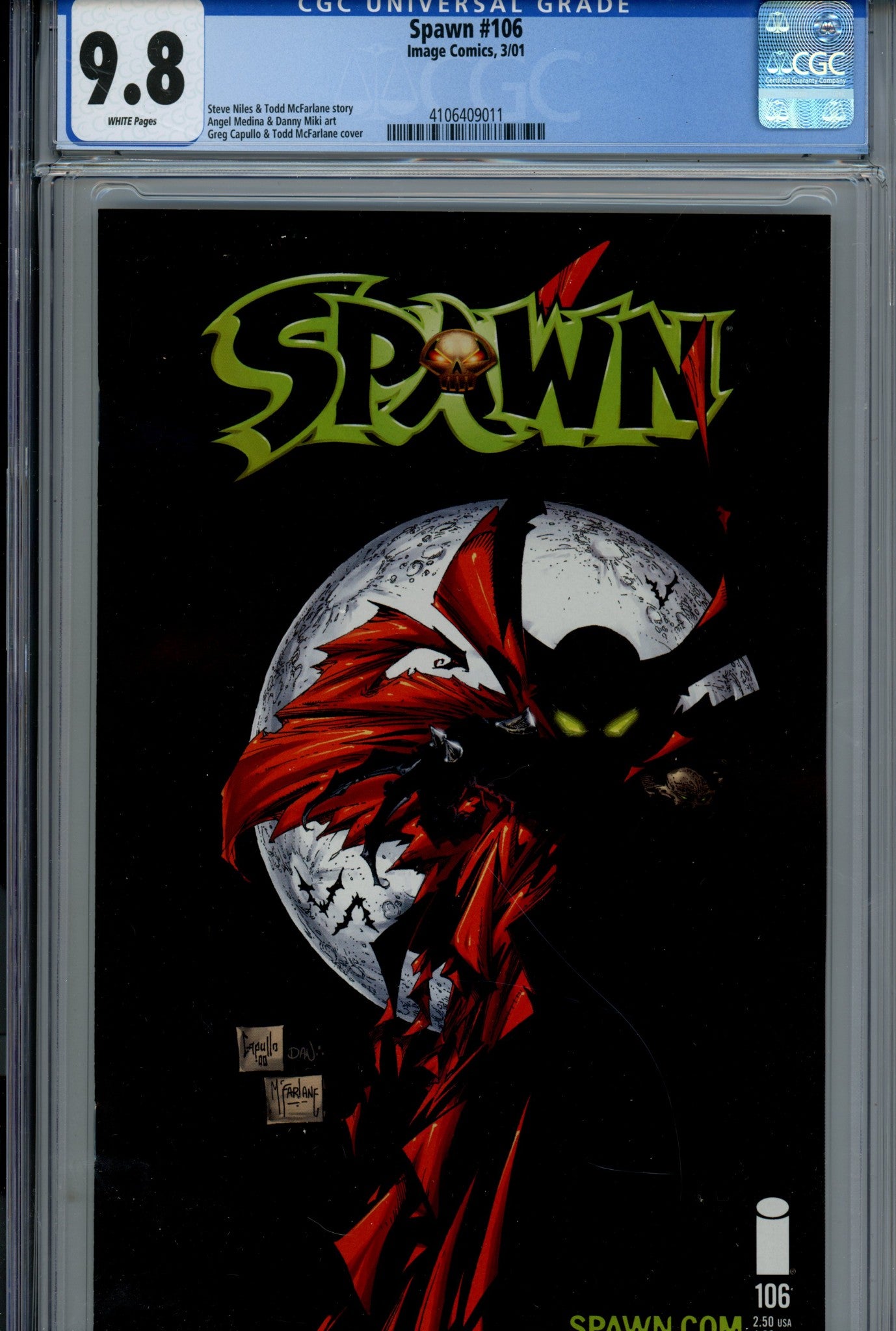 Spawn 106 CGC 9.8 (NM/M) (2001) 