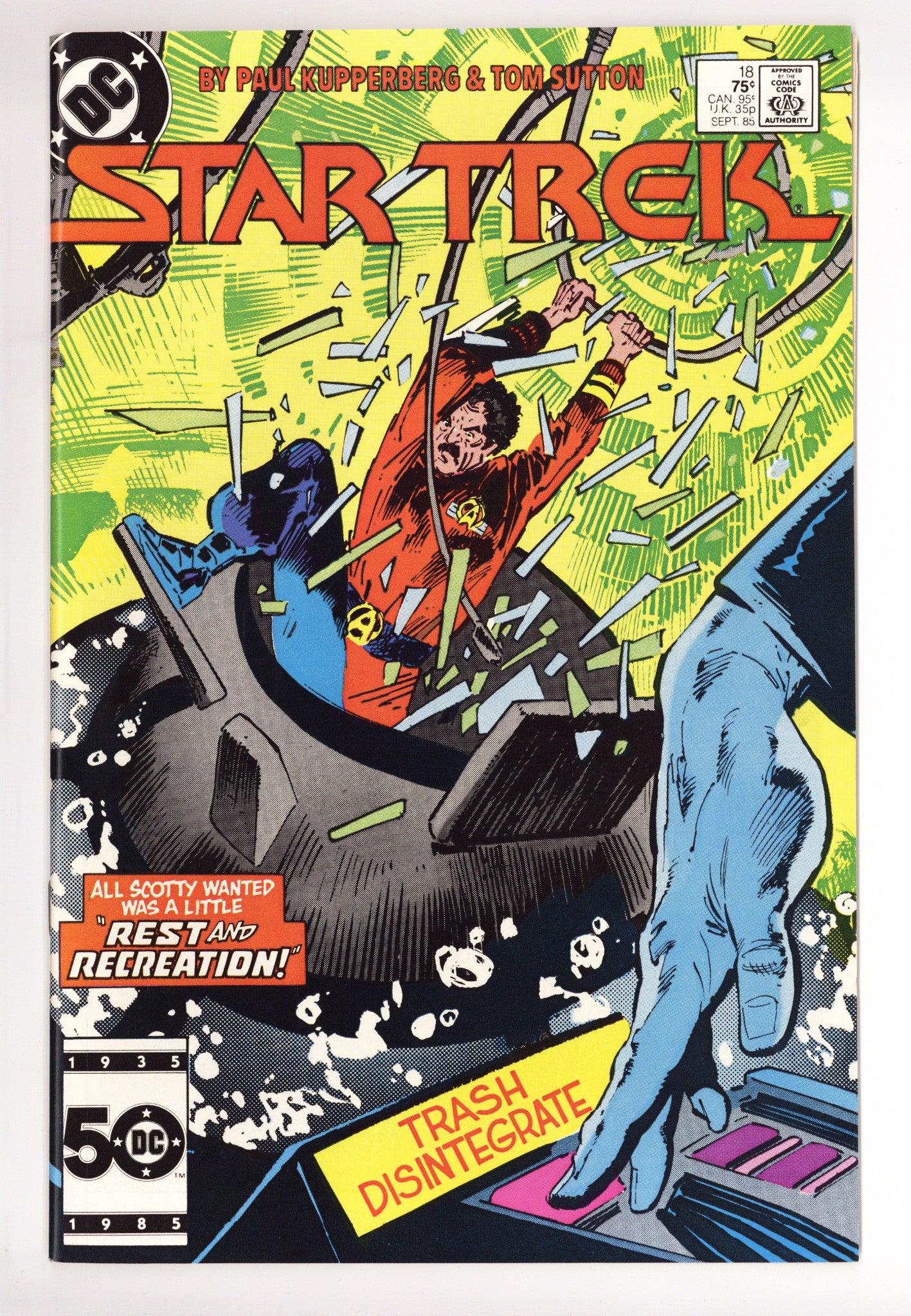 Star Trek Vol 1 18 High Grade (1985) 