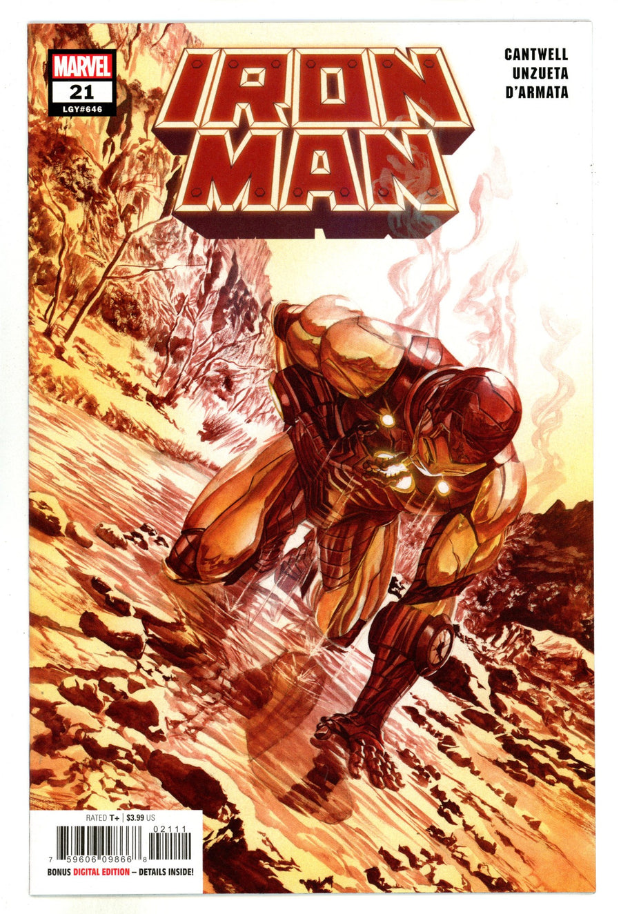 Iron Man Vol 6 21 (646) High Grade (2022) 