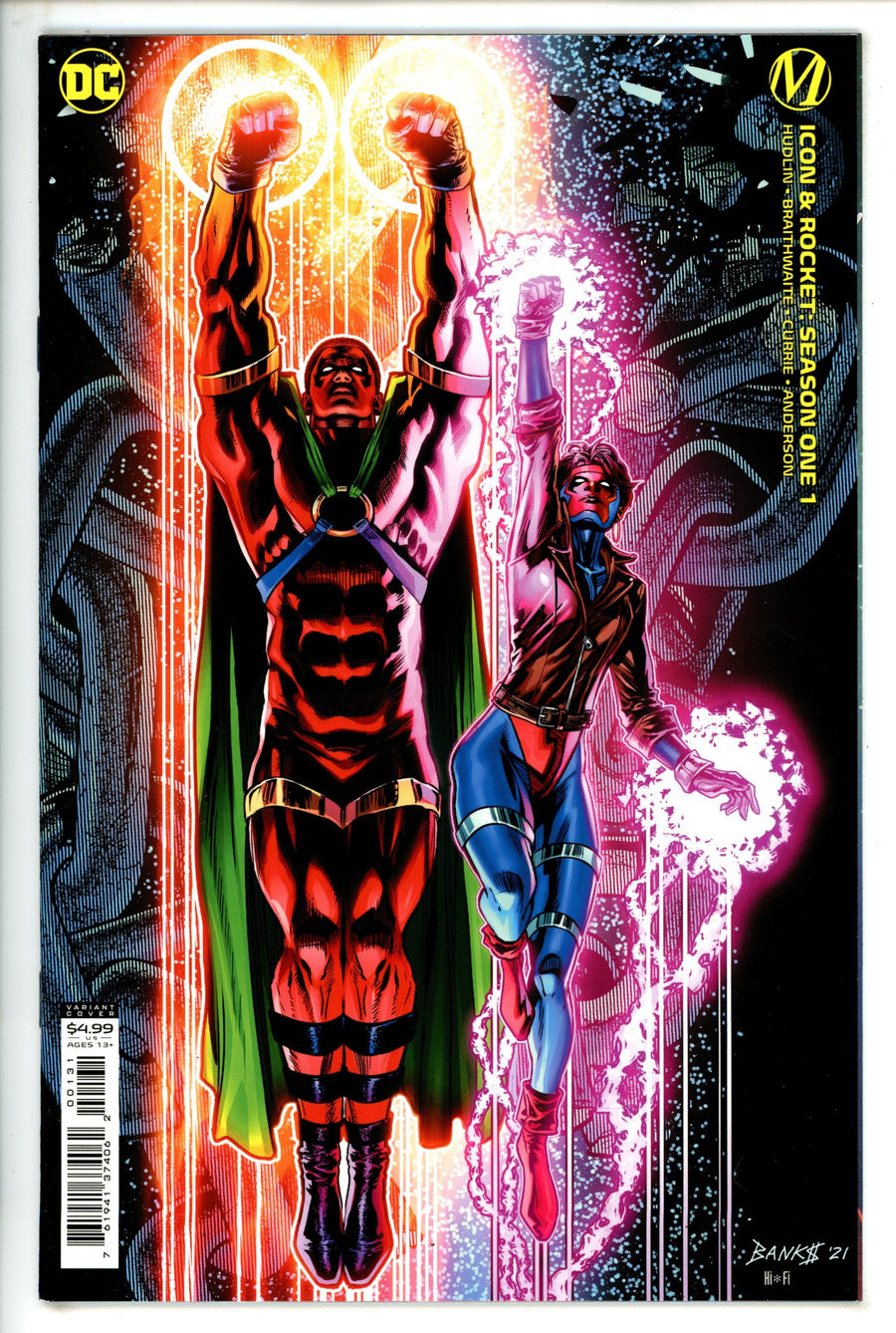 Icon & Rocket: Season One 1 High Grade (2021) Banks Variant 