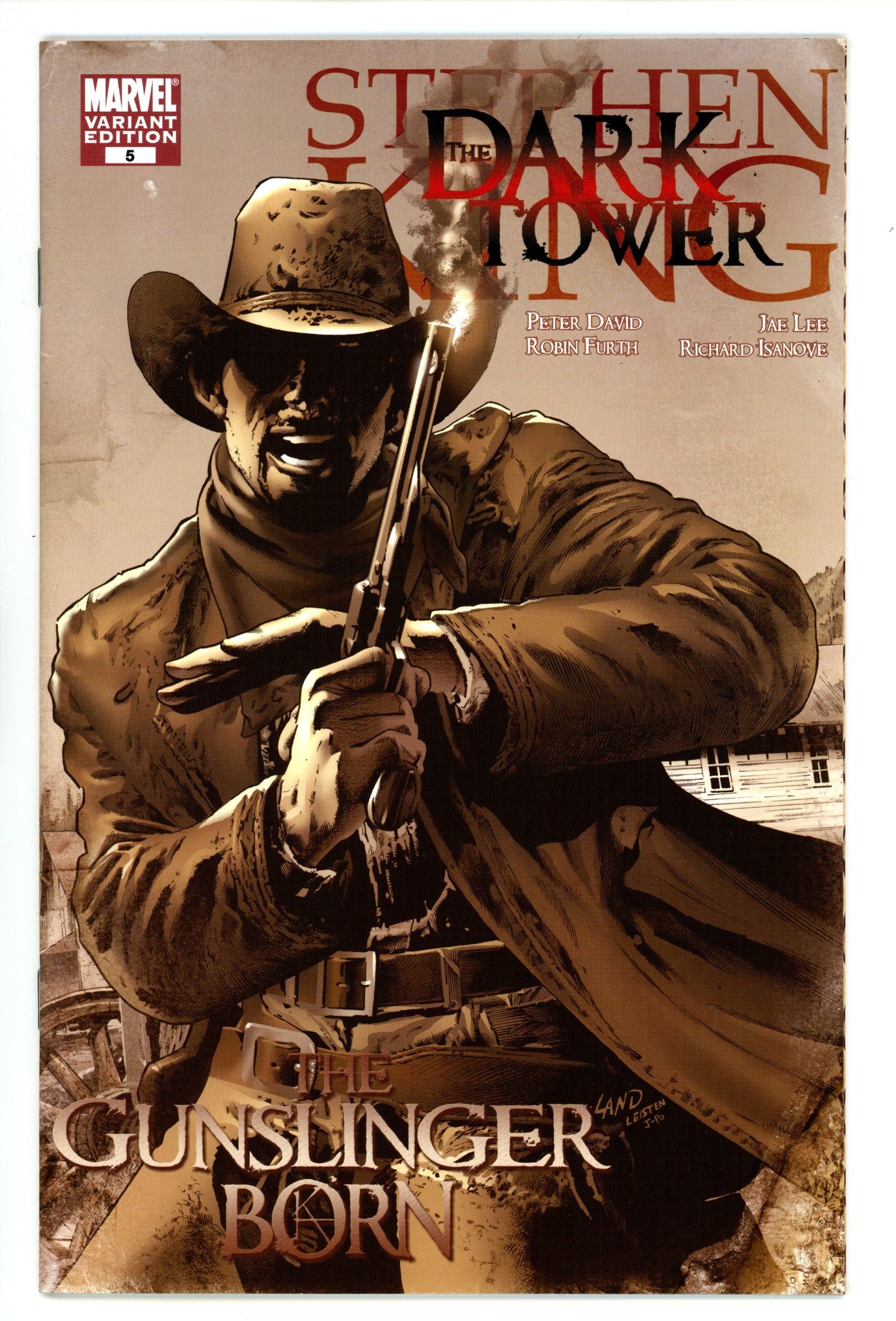 Dark Tower: The Gunslinger Born 5 High Grade (2007) Land Incentive Variant 