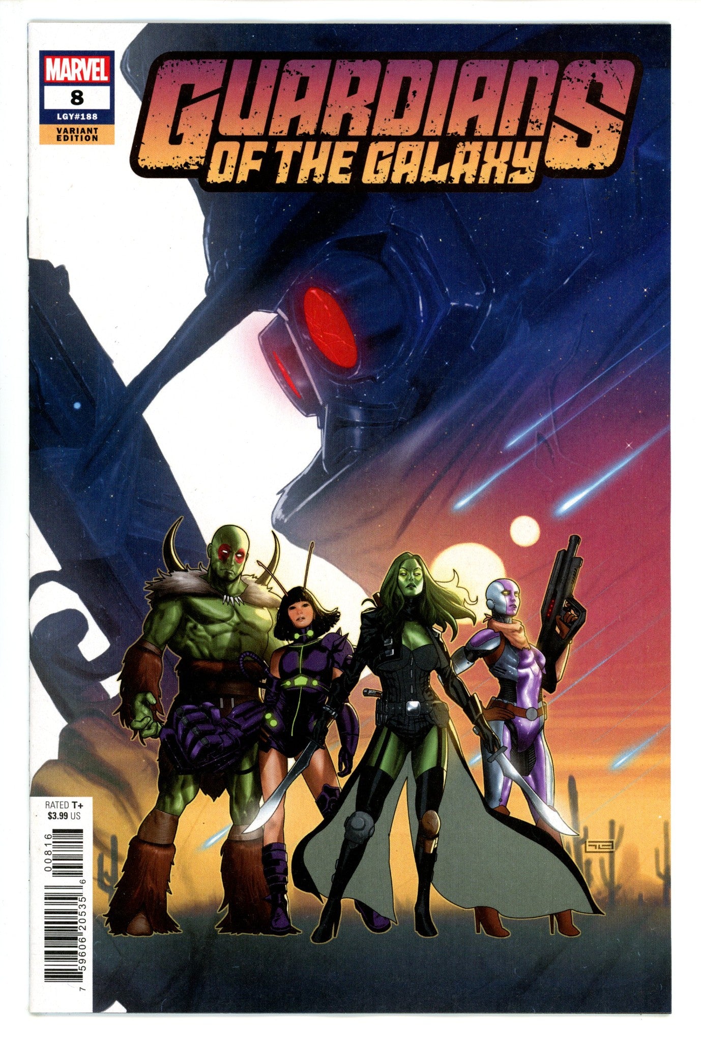 Guardians Of The Galaxy Vol 7 8 Clarke Incentive Variant VF/NM (2023)