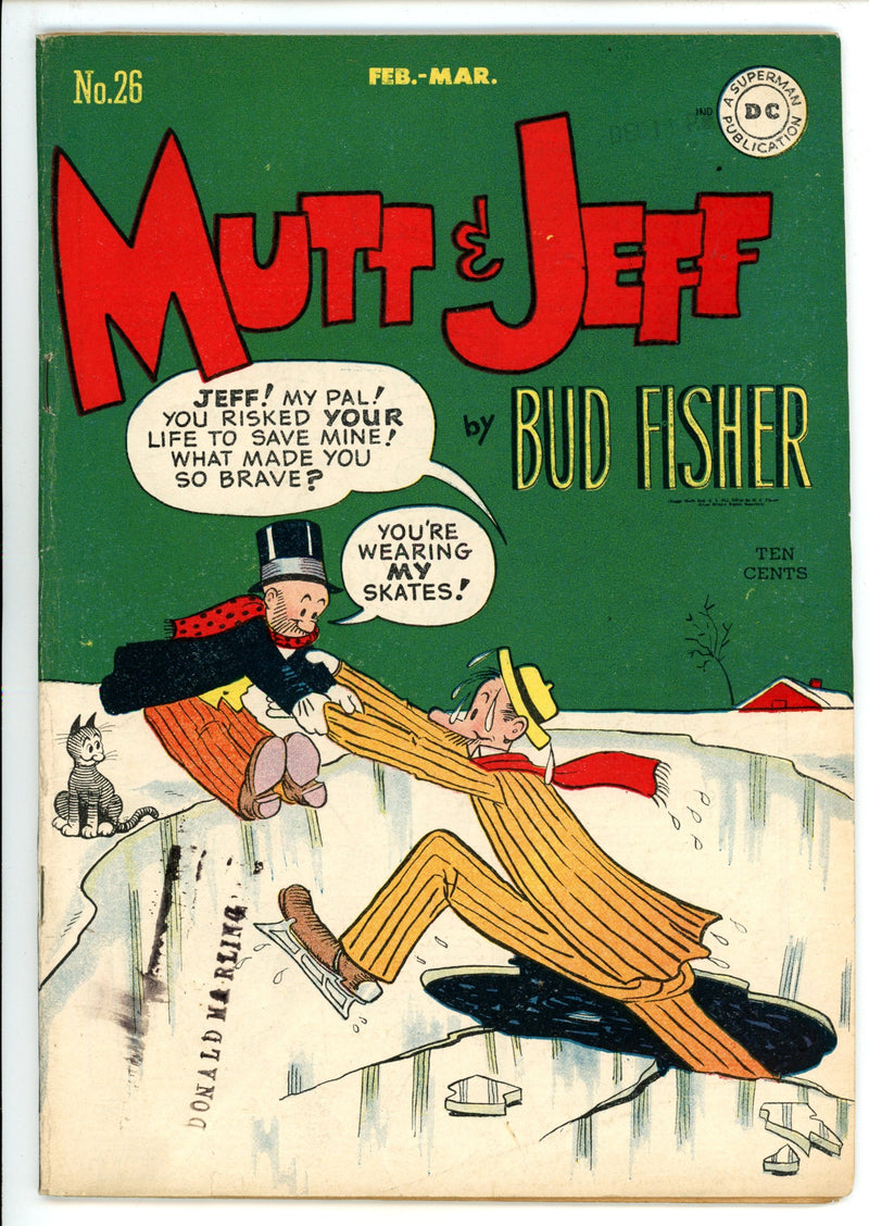 Mutt & Jeff 26 VG/FN (5.0) (1947) 
