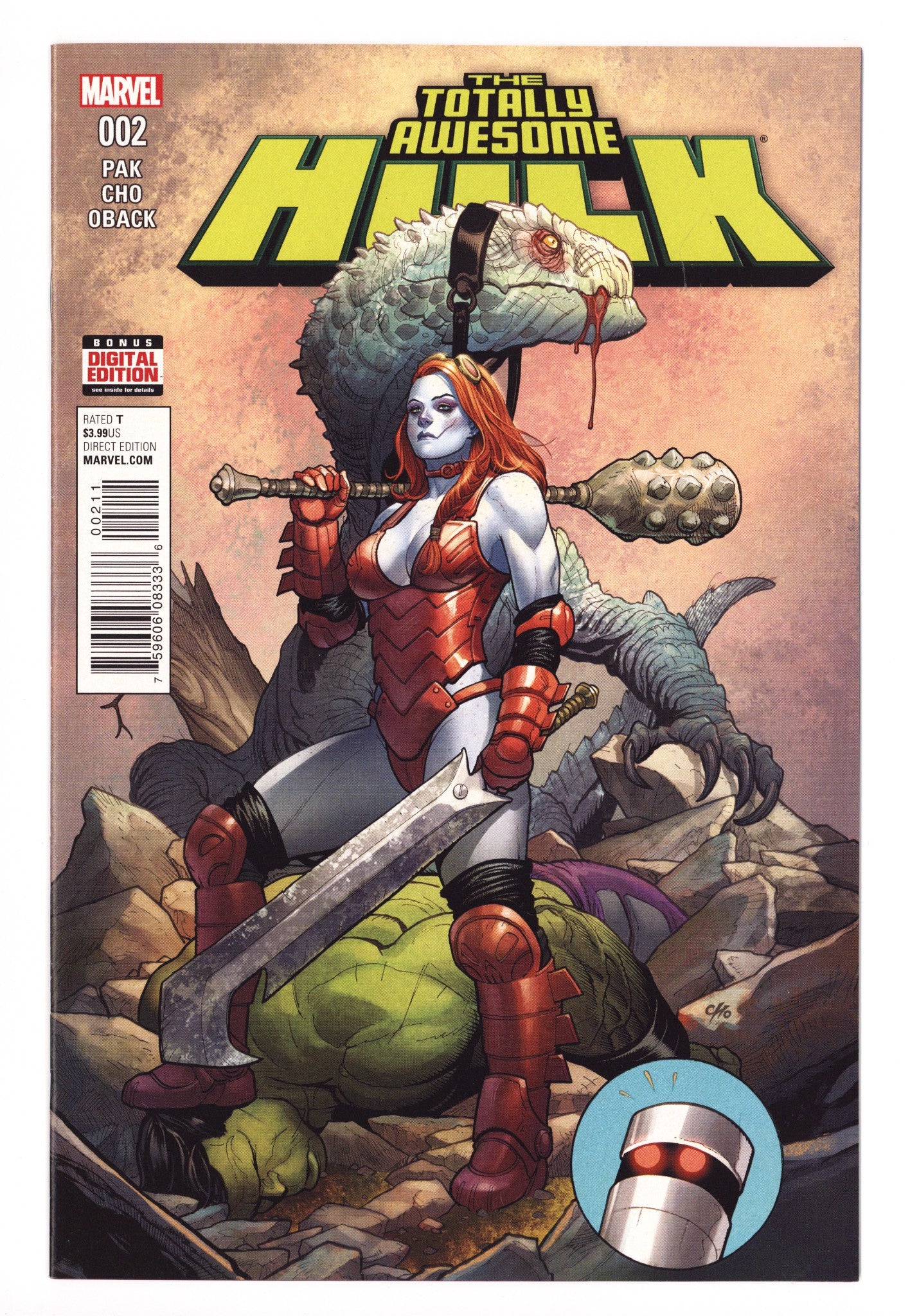 Totally Awesome Hulk 2 High Grade (2016) 