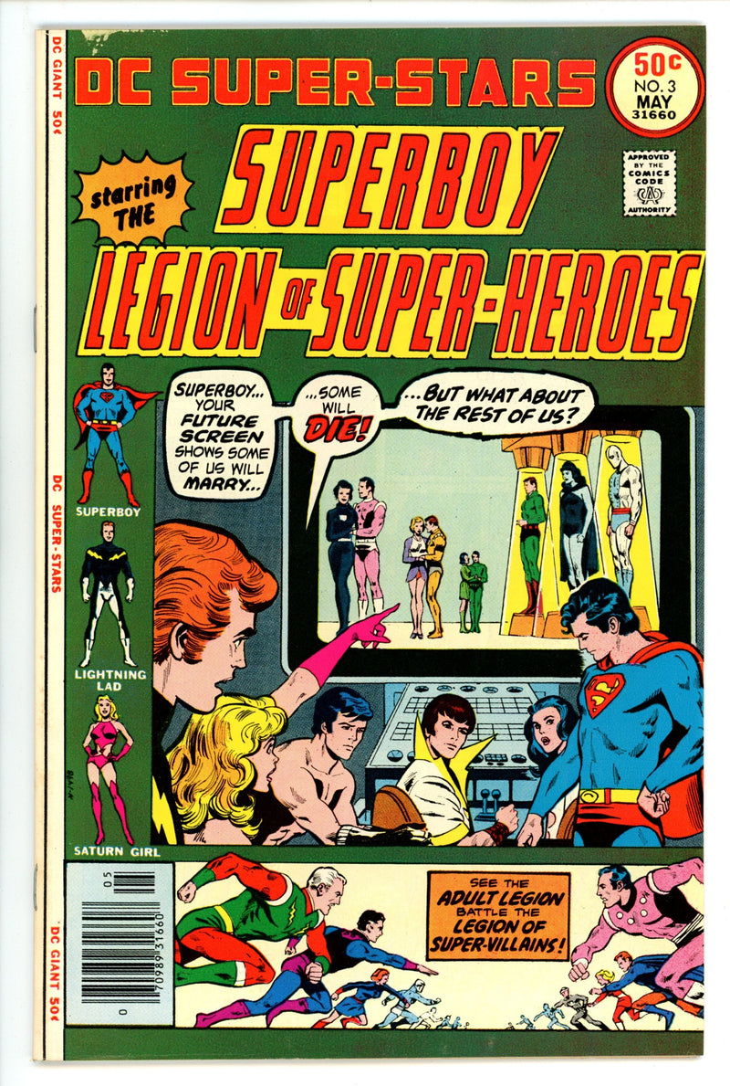 DC Super Stars 3 VF/NM (9.0) (1976) 