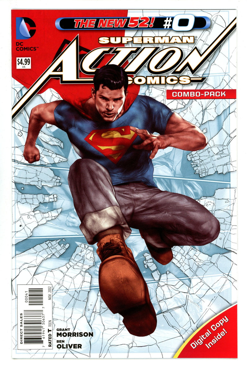 Action Comics Vol 2 0 High Grade (2012) Combo-Pack Variant 