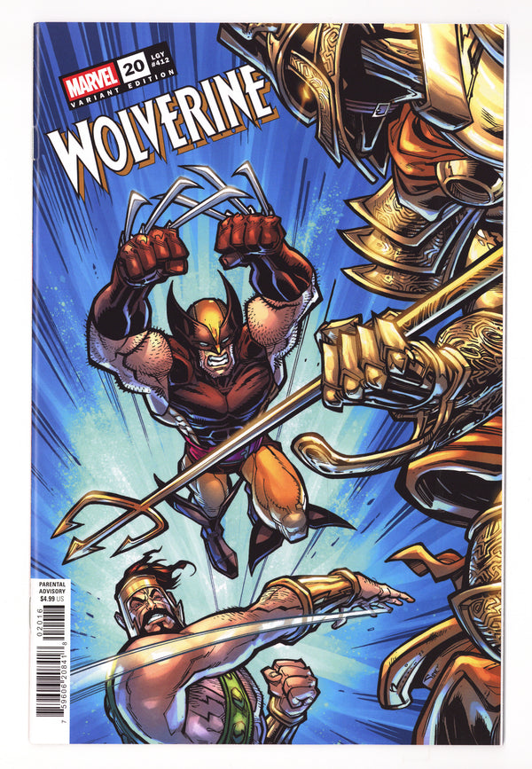 Wolverine Vol 8 20  NM- (9.2)   (2026) Hardin     Incentive Variant