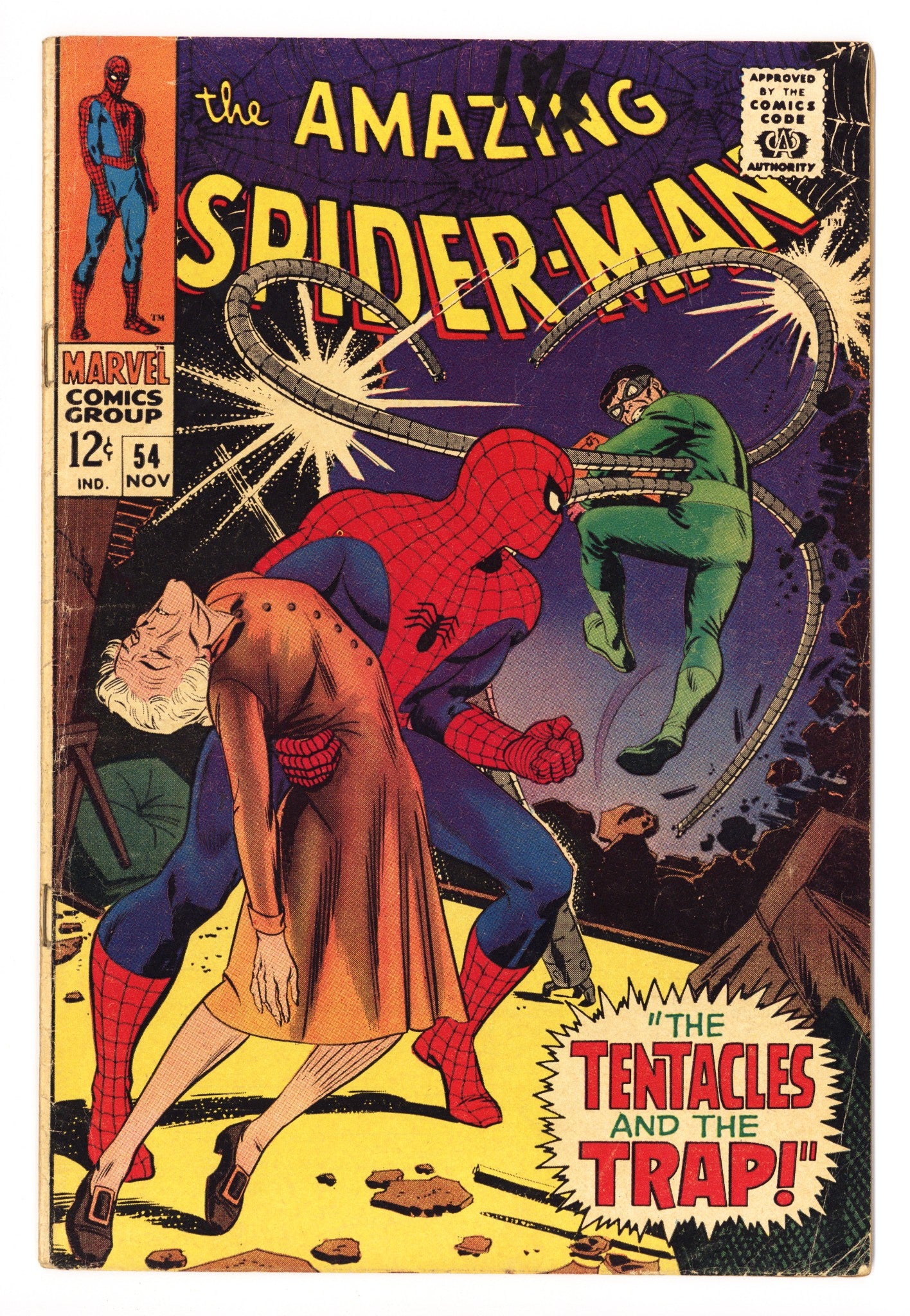 The Amazing Spider-Man Vol 1 54 VG (4.0) (1967) 